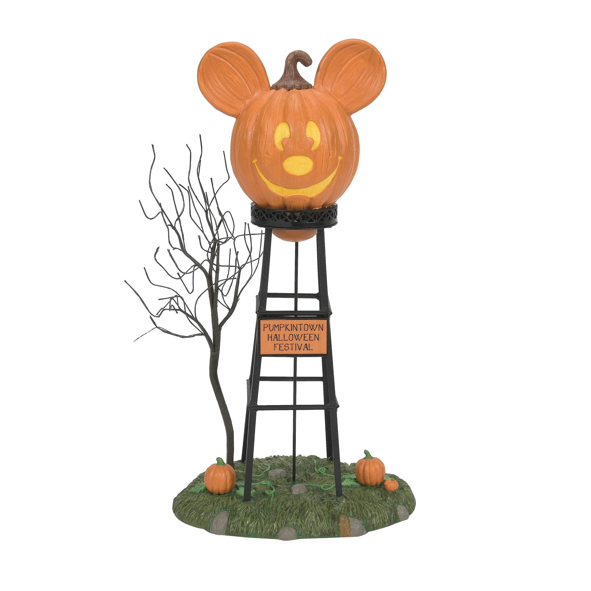 Pumpkintown Water Tower - Disney Village by D56