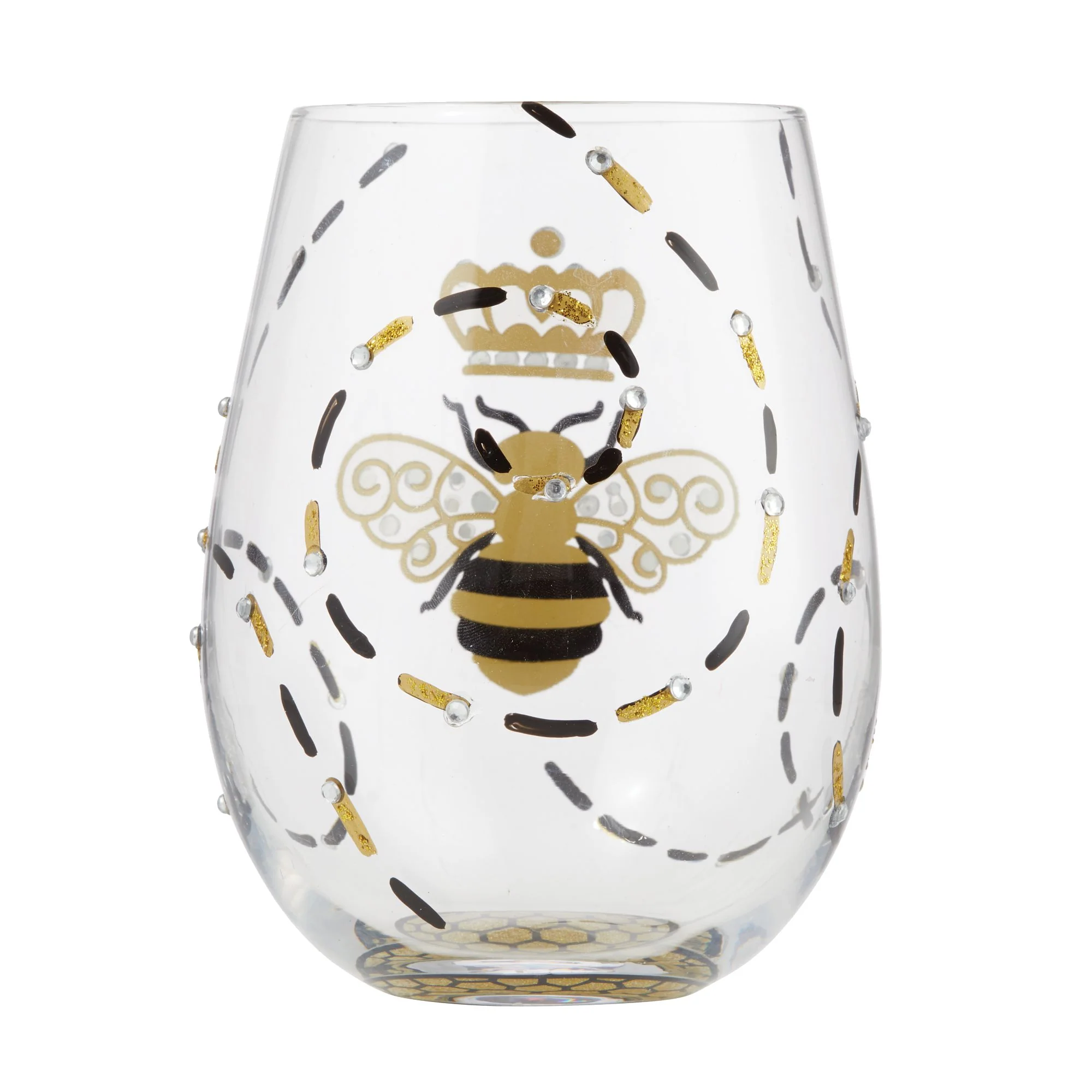 Queen Bee Stemless Glass by Lolita - Image 5