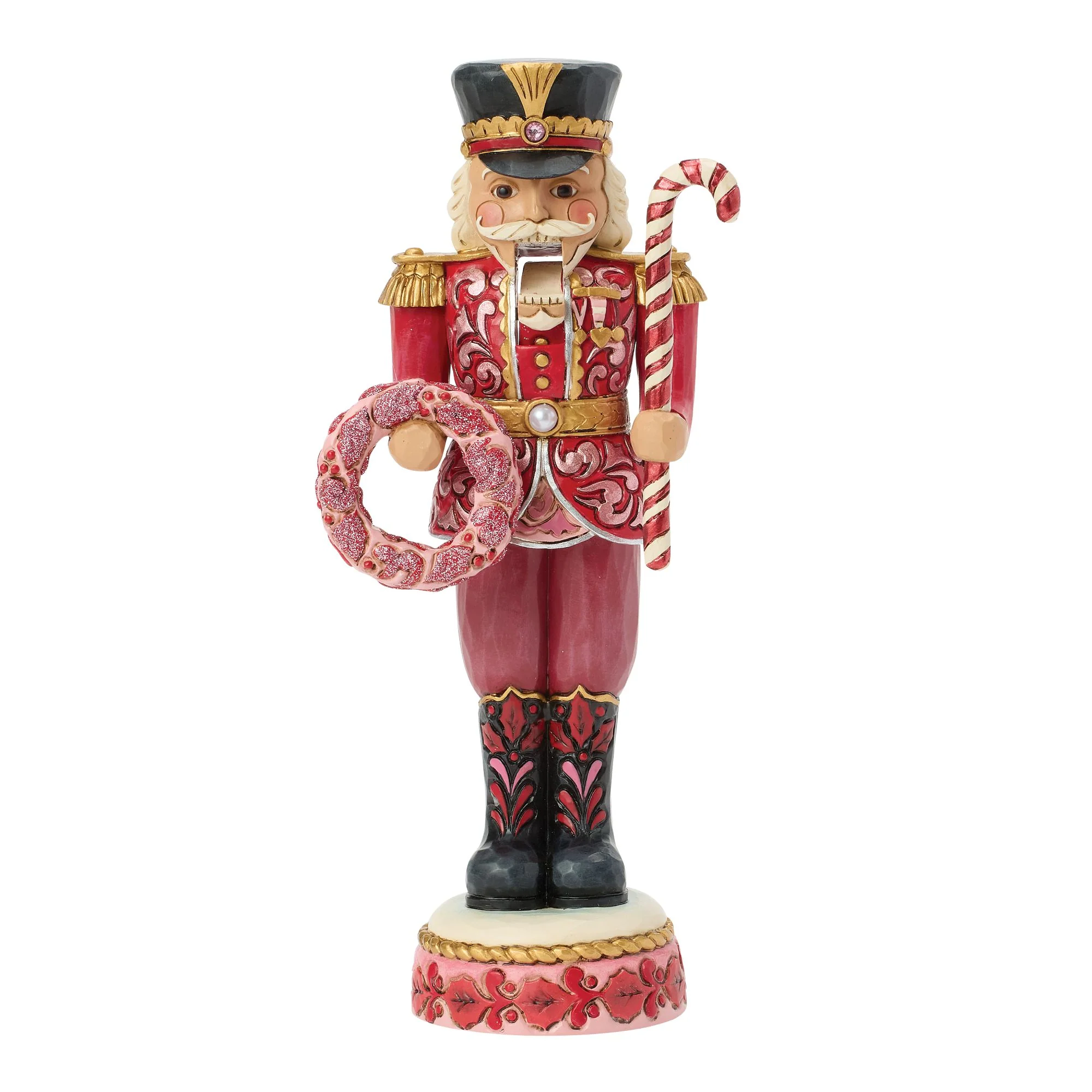 Red & Pink Toy Soldier Nutcracker - Image 2