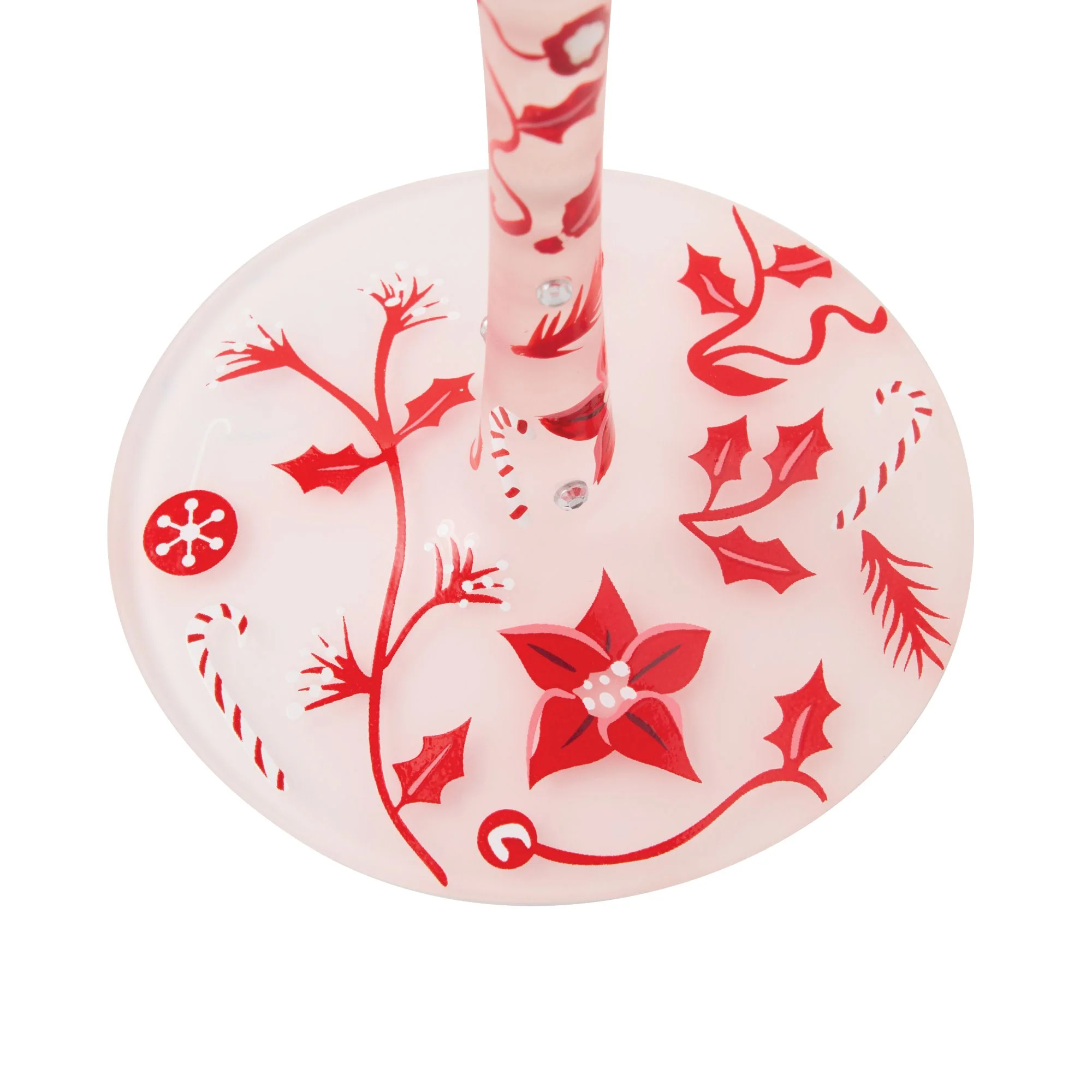 Ruby Holiday Chinoiserie Wine Glass - Image 6