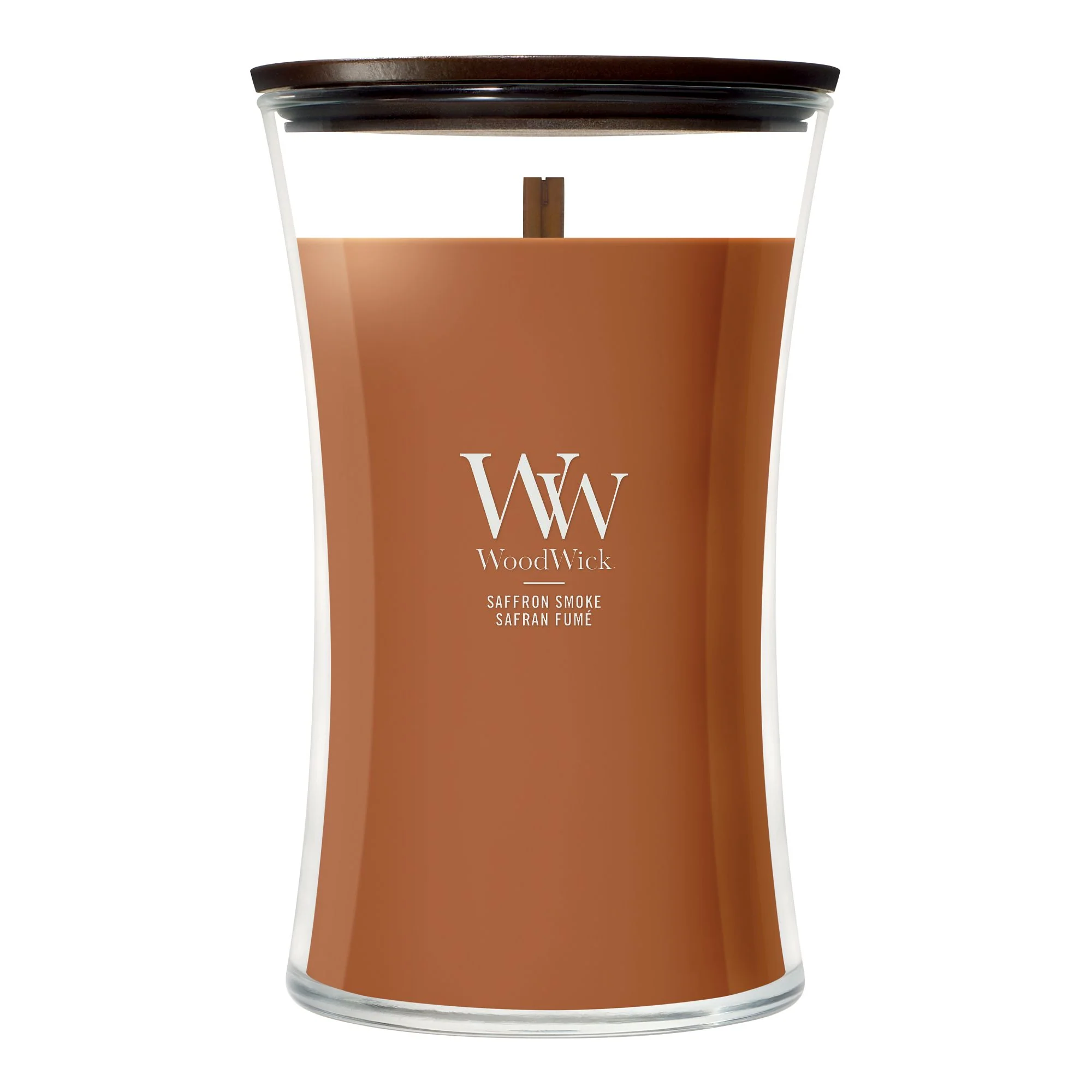 Saffron Smoke Large Hourglass by WoodWick