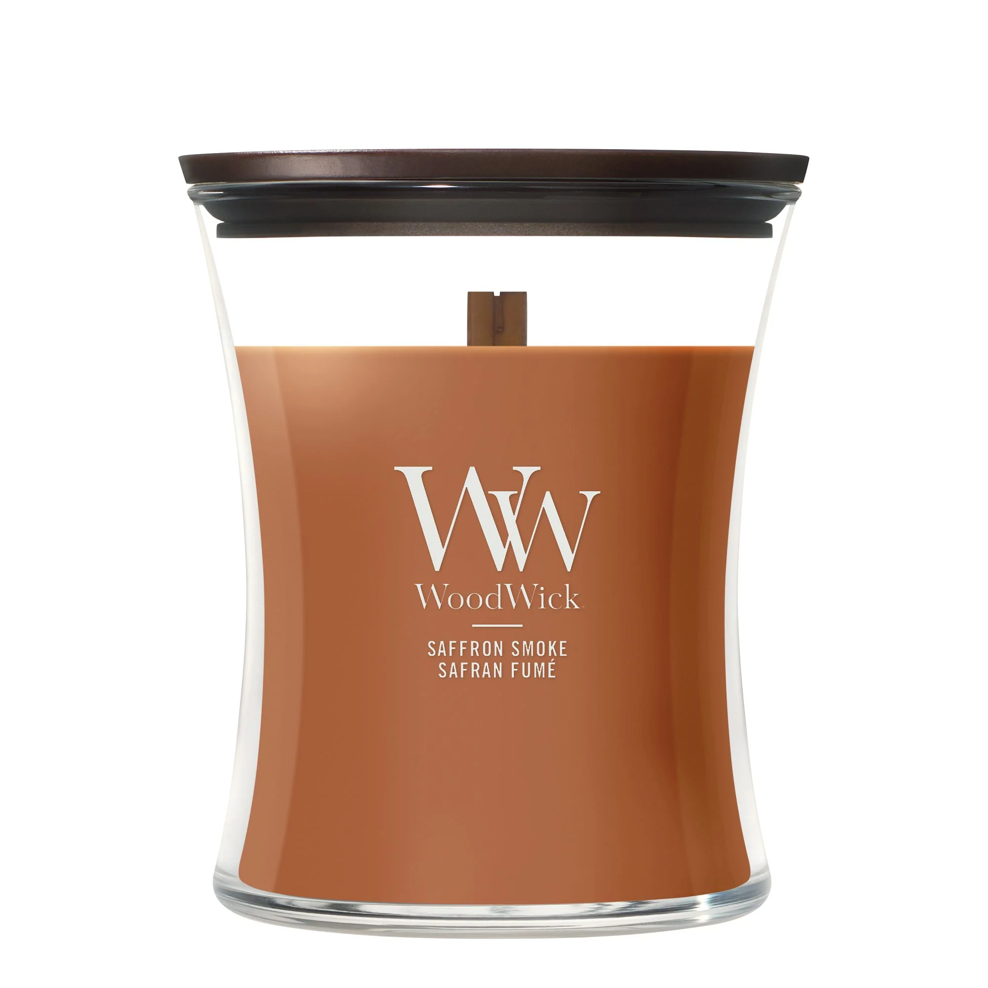 Saffron Smoke Medium Hourglass by WoodWick