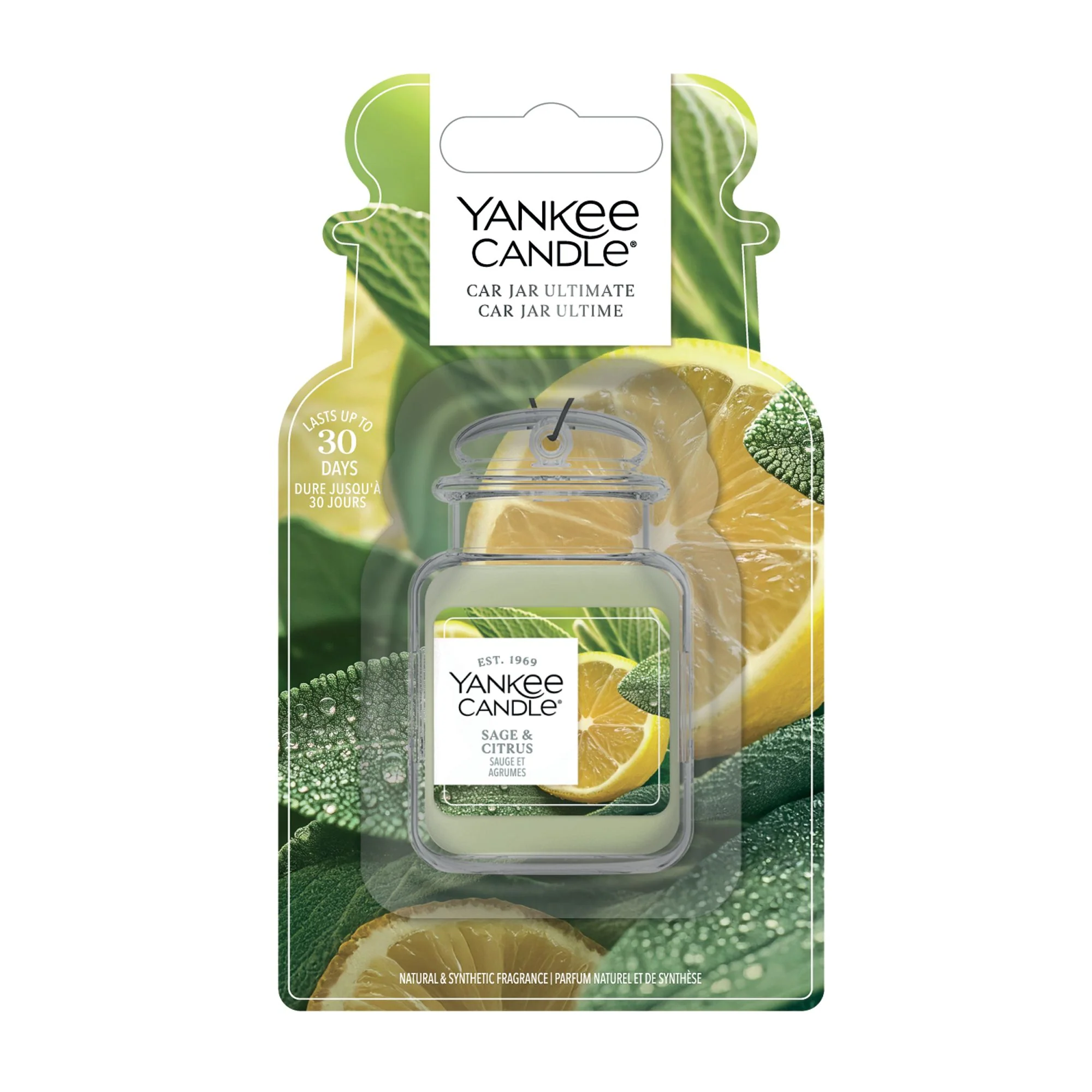 Sage & Citrus Car Jar Ultimate by Yankee Candle