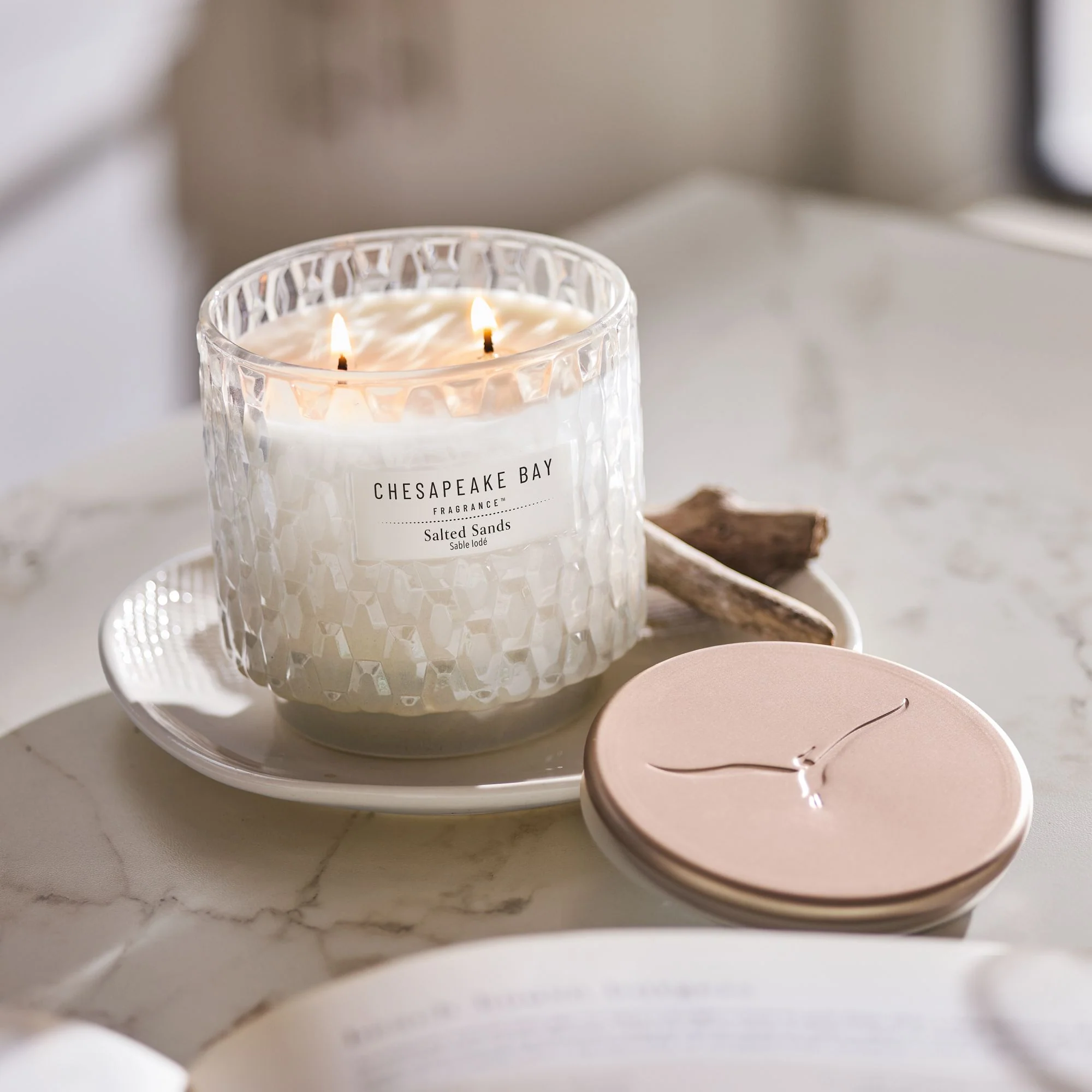 Salted Sands Large Candle by Chesapeake Bay - Image 2