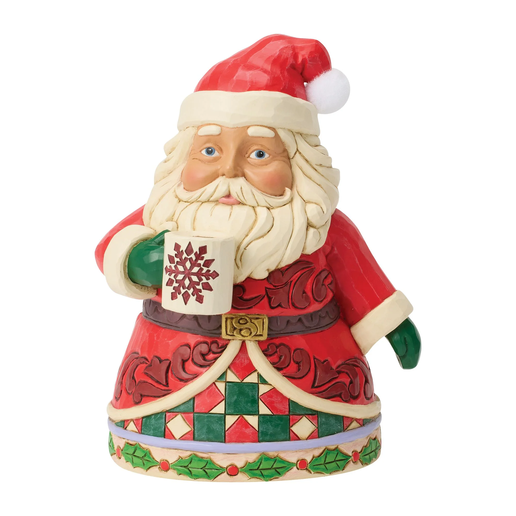 Santa Drinking Hot Cocoa - Image 2