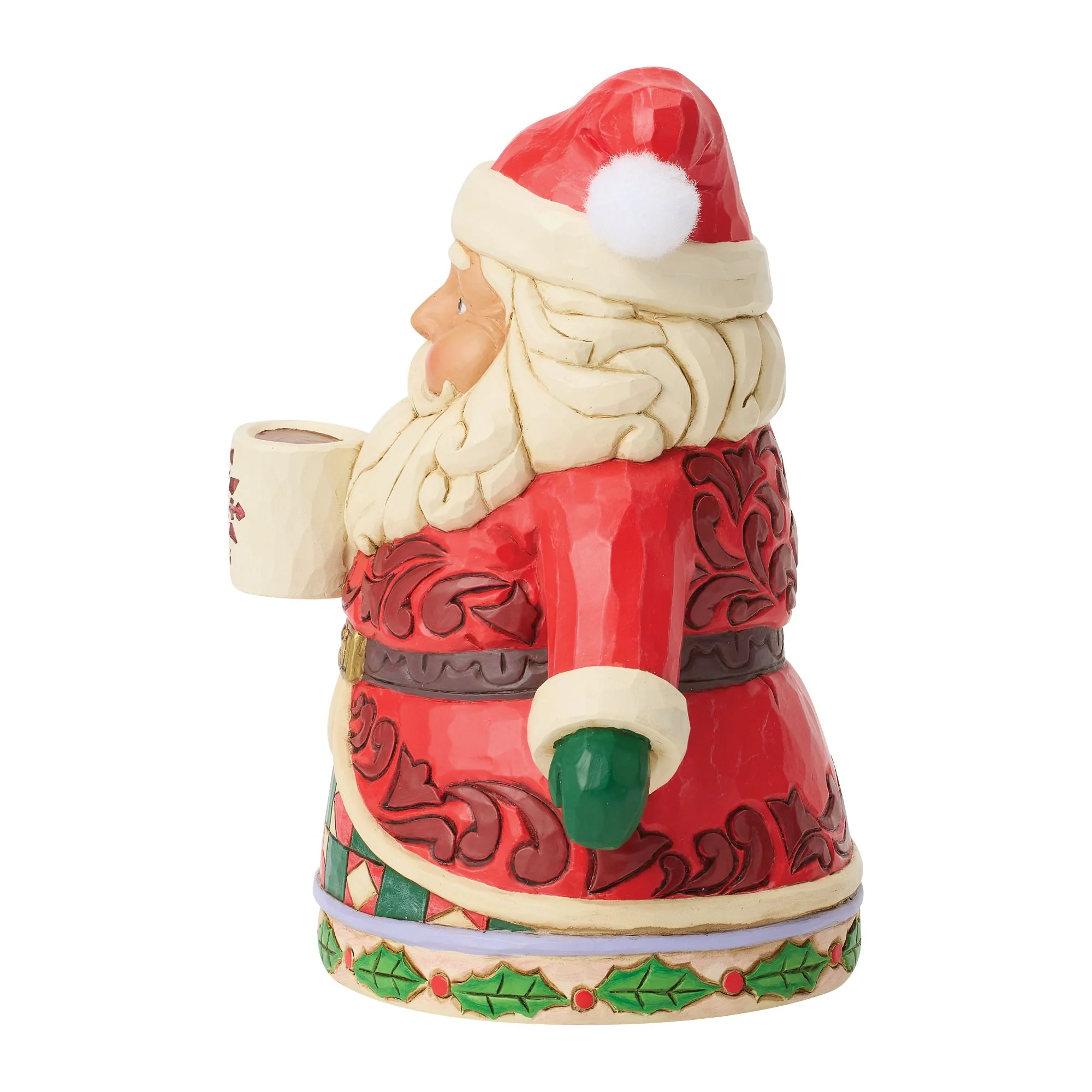 Santa Drinking Hot Cocoa - Image 3