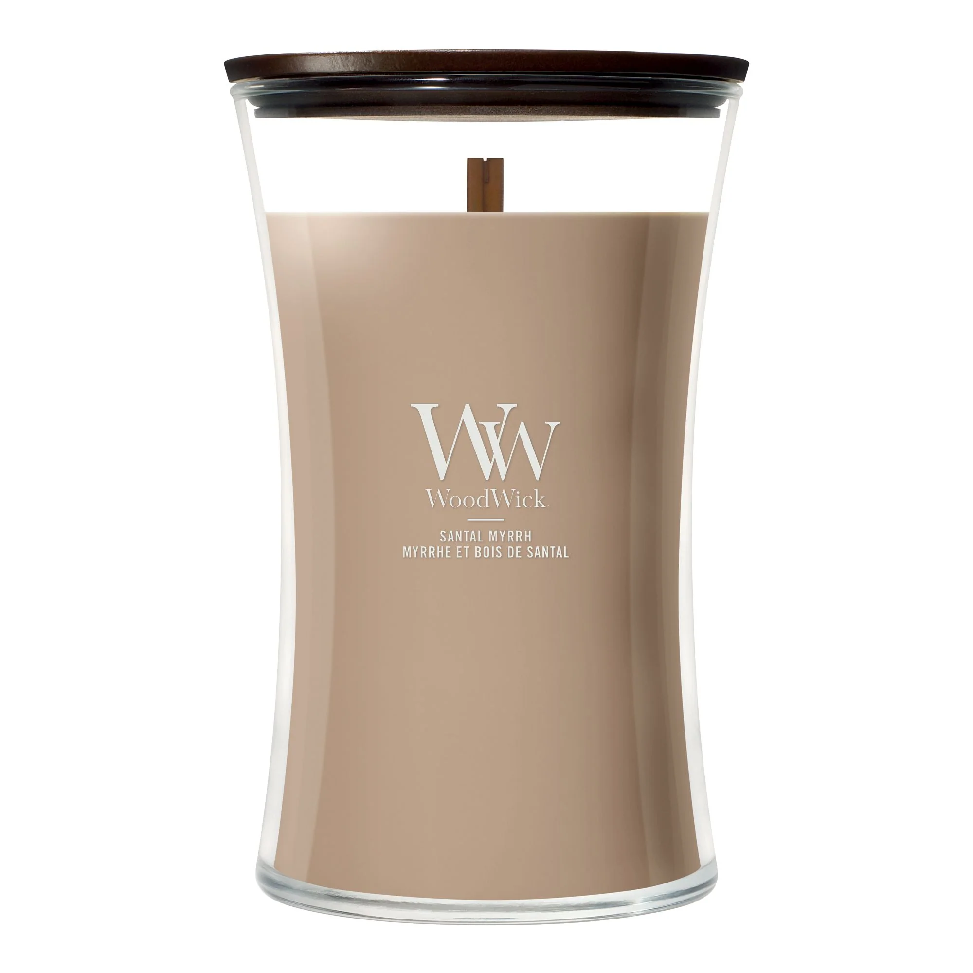 Santal Myrrh Large Hourglass by WoodWick