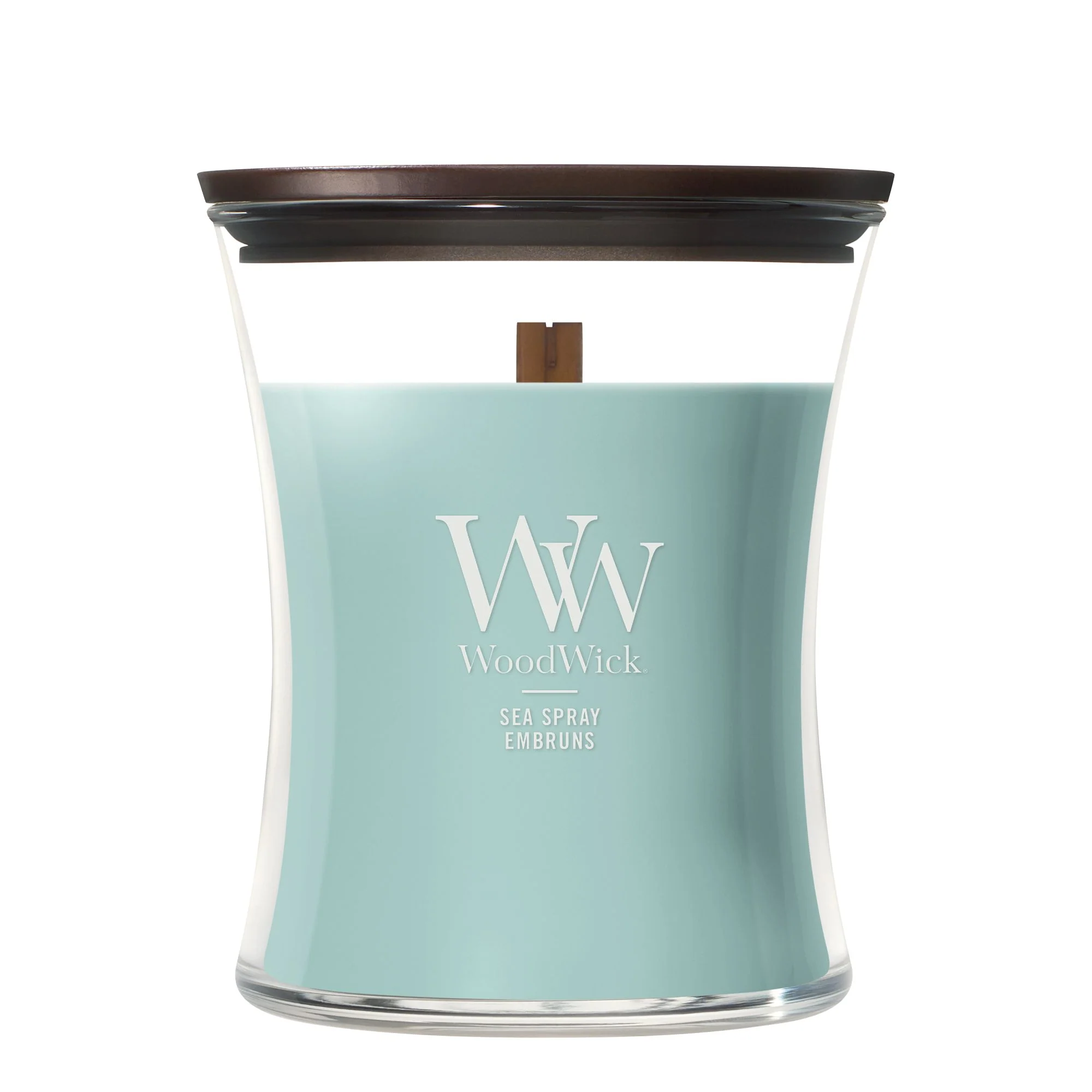Sea Spray Medium Hourglass by WoodWick