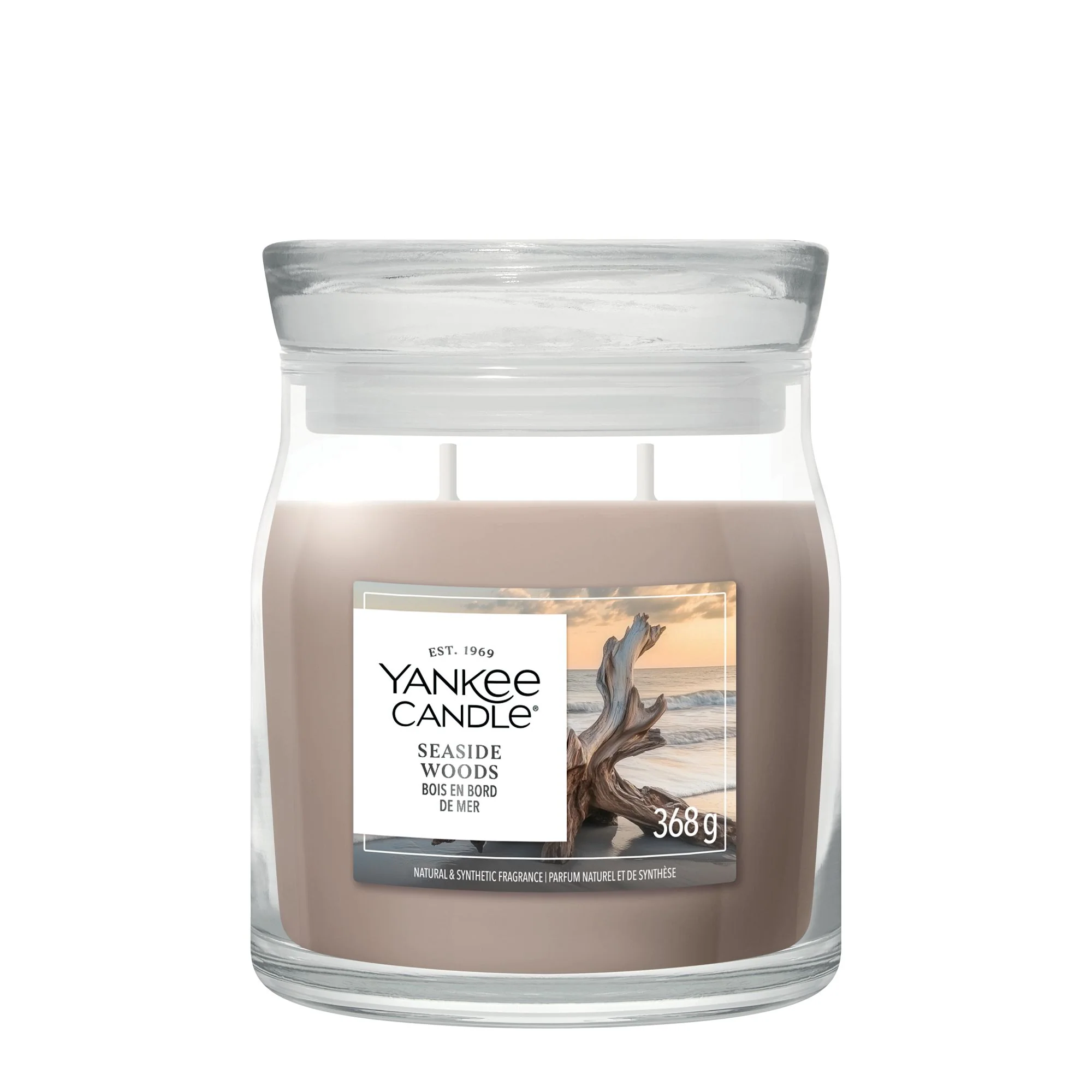 Seaside Woods Signature Medium Jar by Yankee Candle
