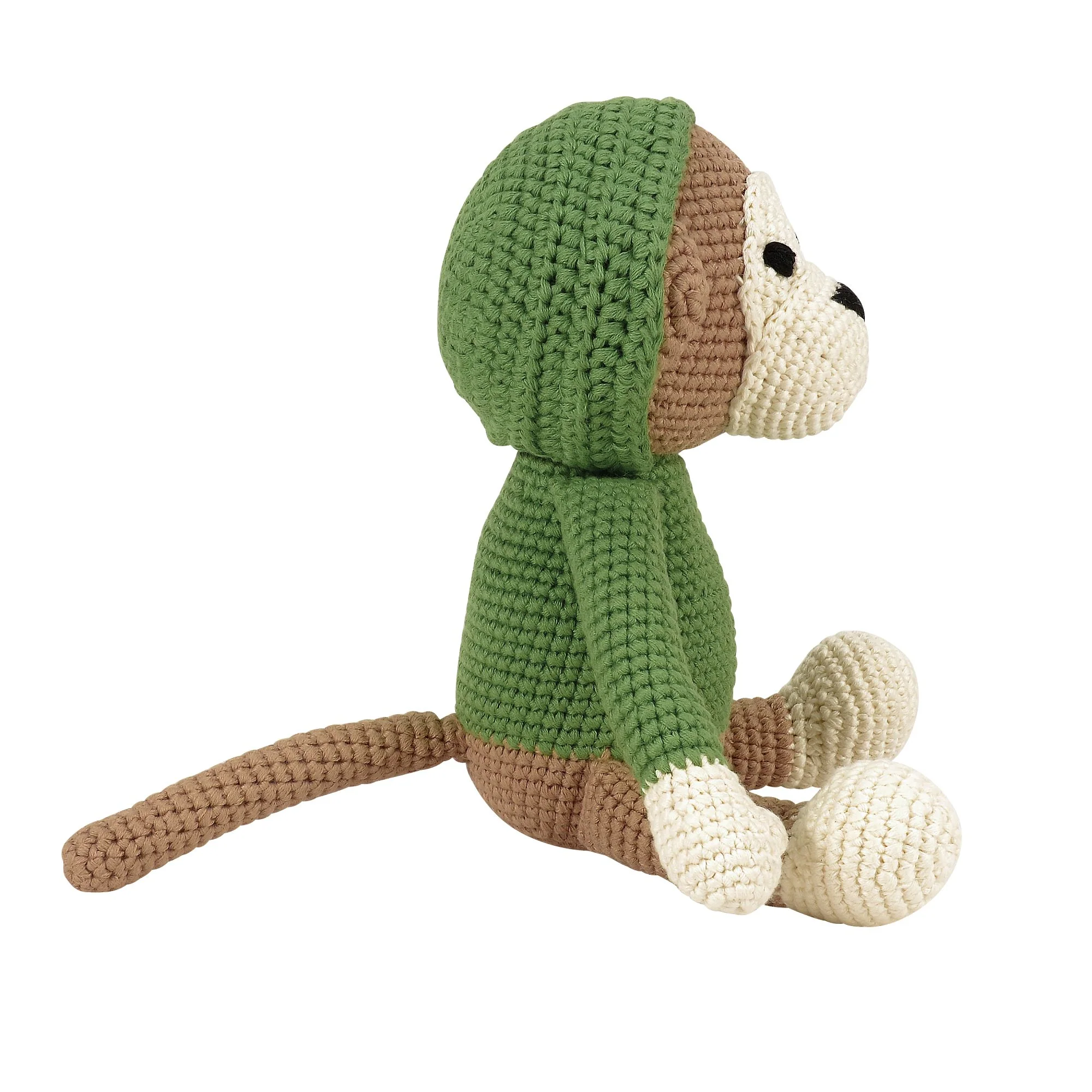 Sebastian the Monkey Soft Toy by Woolie - Image 3
