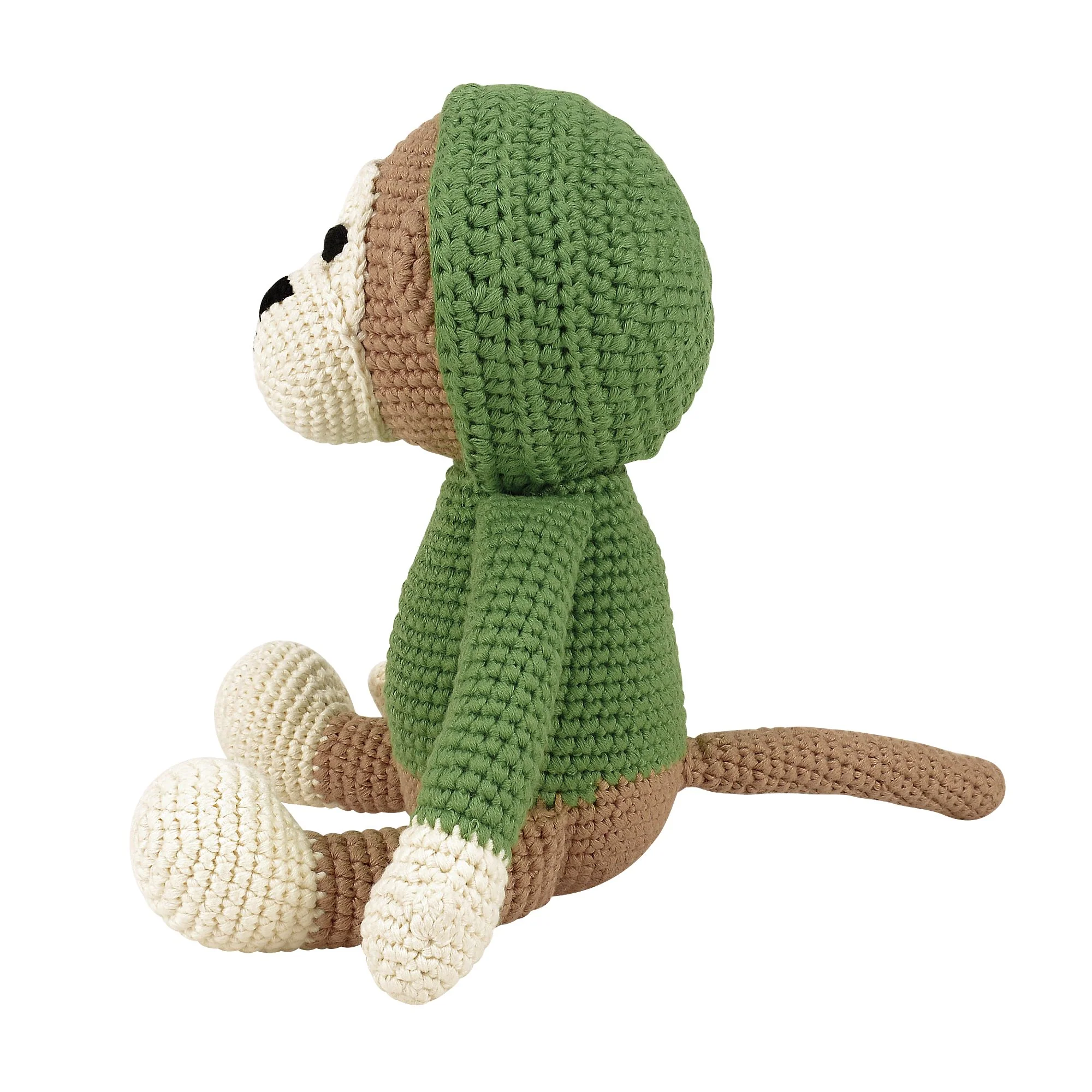 Sebastian the Monkey Soft Toy by Woolie - Image 5