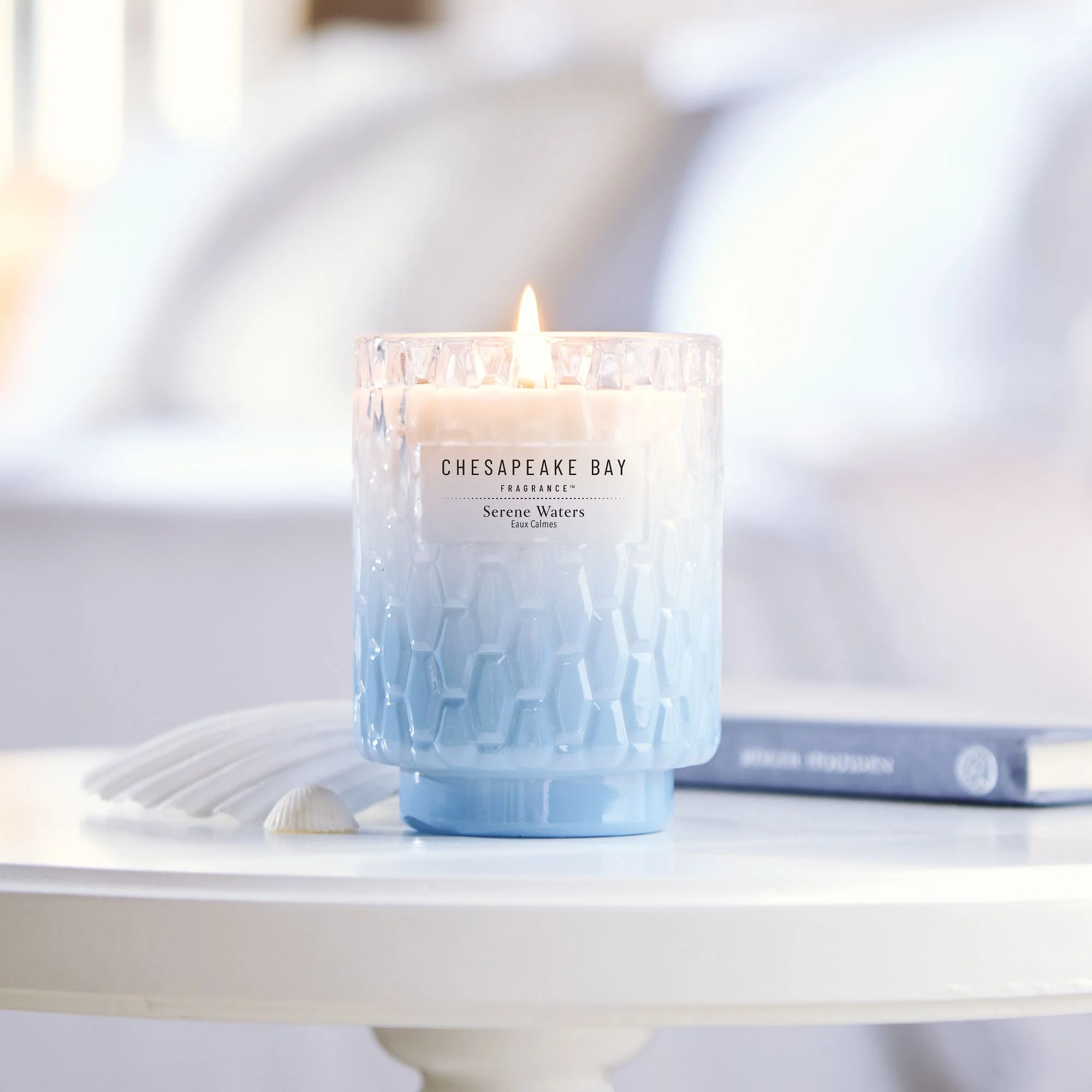 Serene Waters Medium Candle by Chesapeake Bay - Image 2