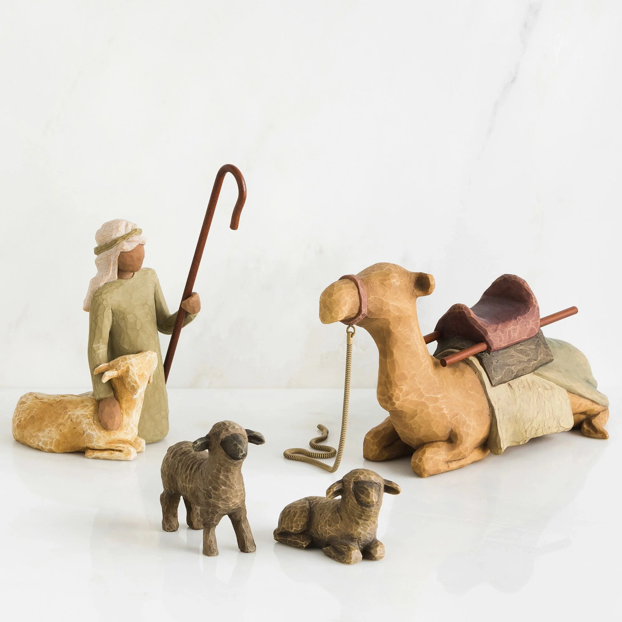 Shepherd and Stable Animals Figurines by Willow Tree - Image 2