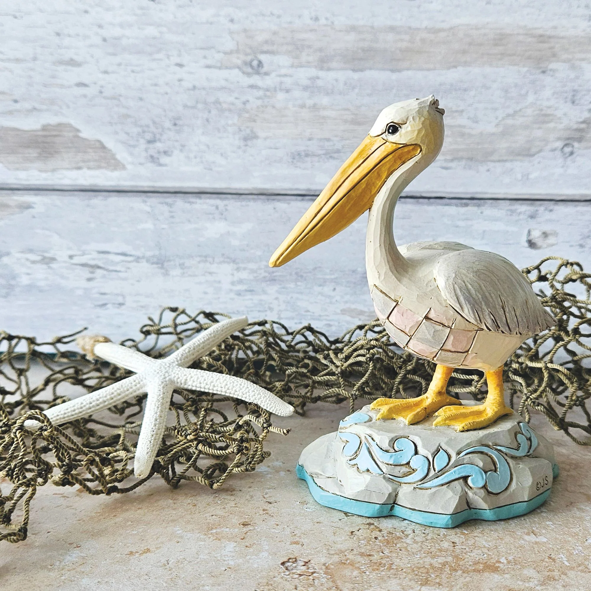 Shoreline Majesty (Pelican) - Heartwood Creek by Jim Shore - Image 2