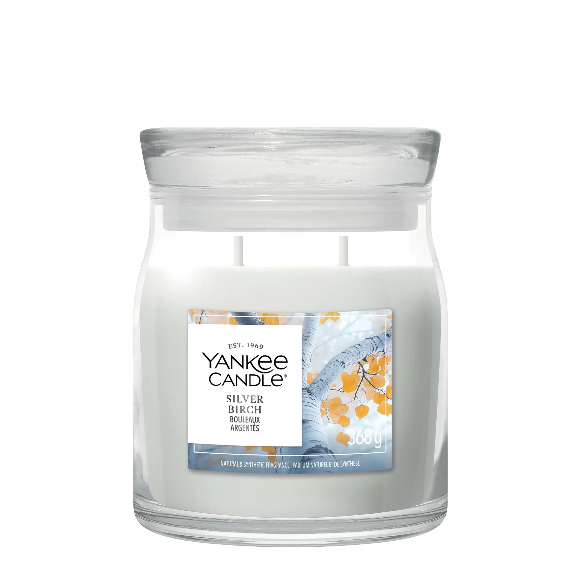 Silver Birch Signature Medium Jar by Yankee Candle