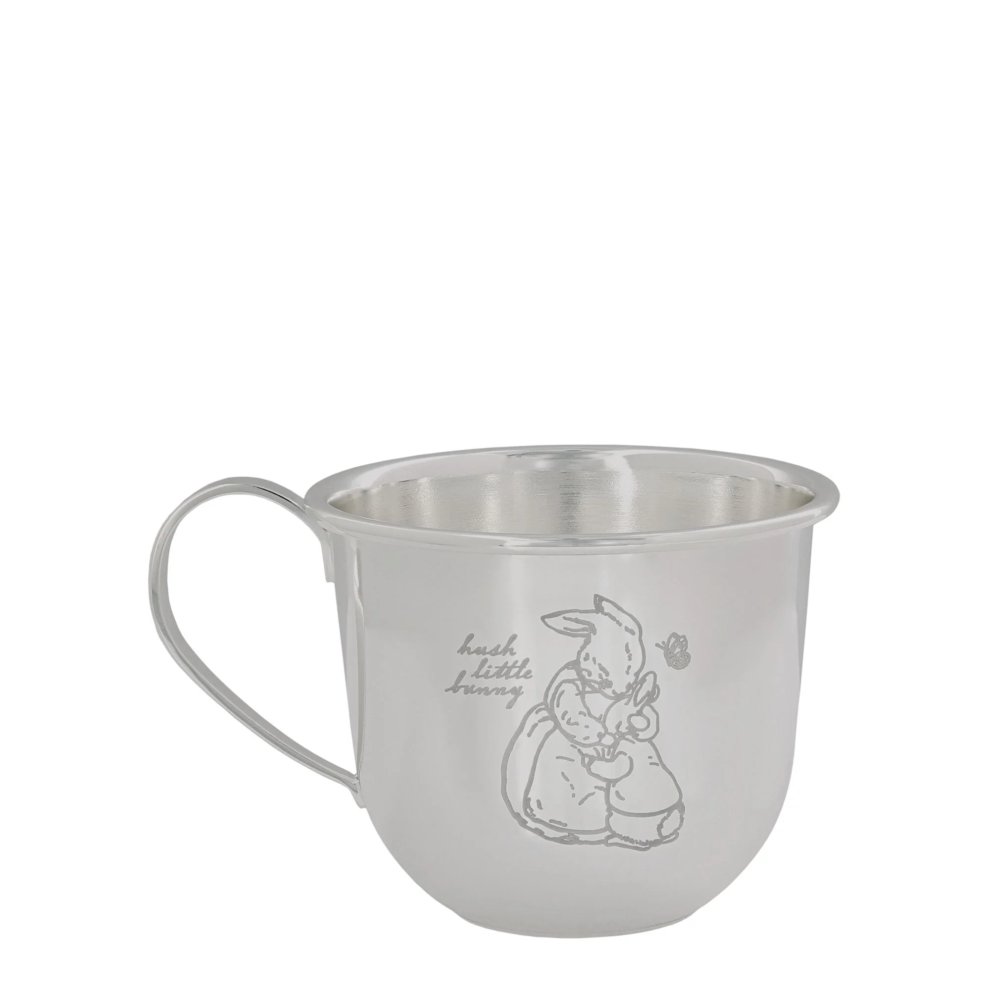 Peter Rabbit Silver Plated Baby Mug - Image 3