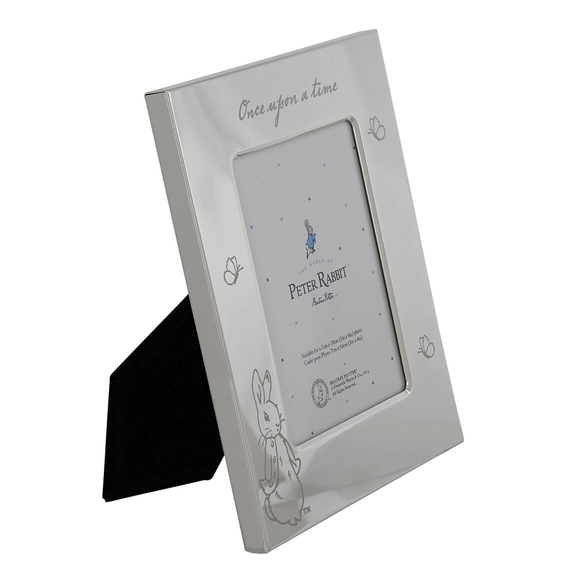 Peter Rabbit Silver Plated Photo Frame - Image 3