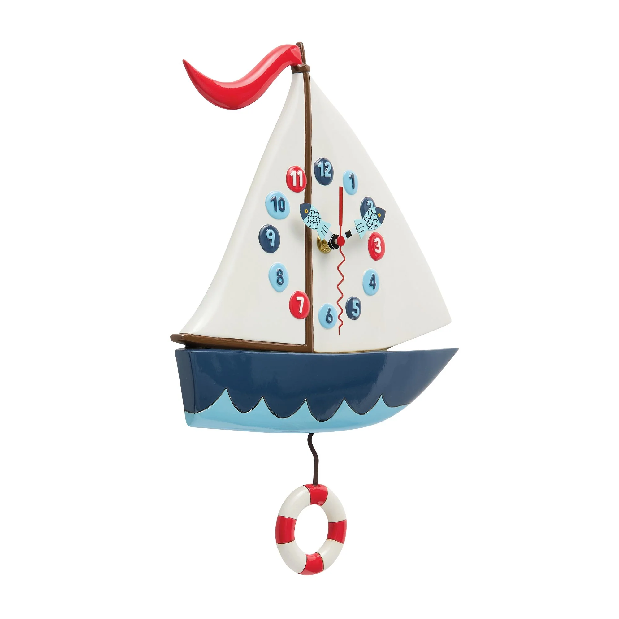 Smooth Sailing Wall Clock by Allen Designs - Image 3