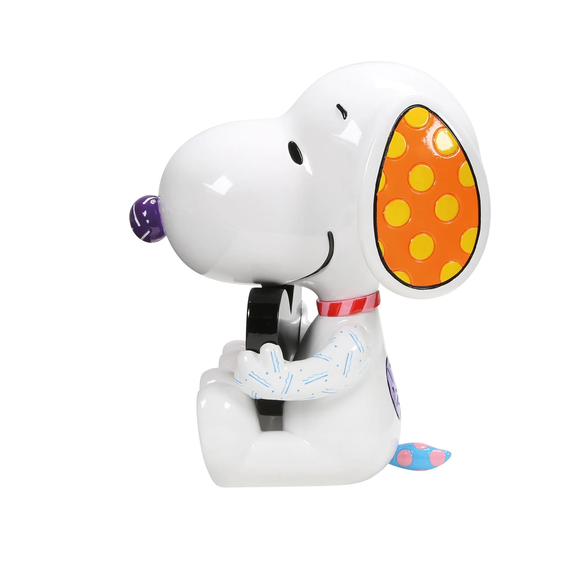 Snoopy Statue with Britto Heart Figurine - Image 6