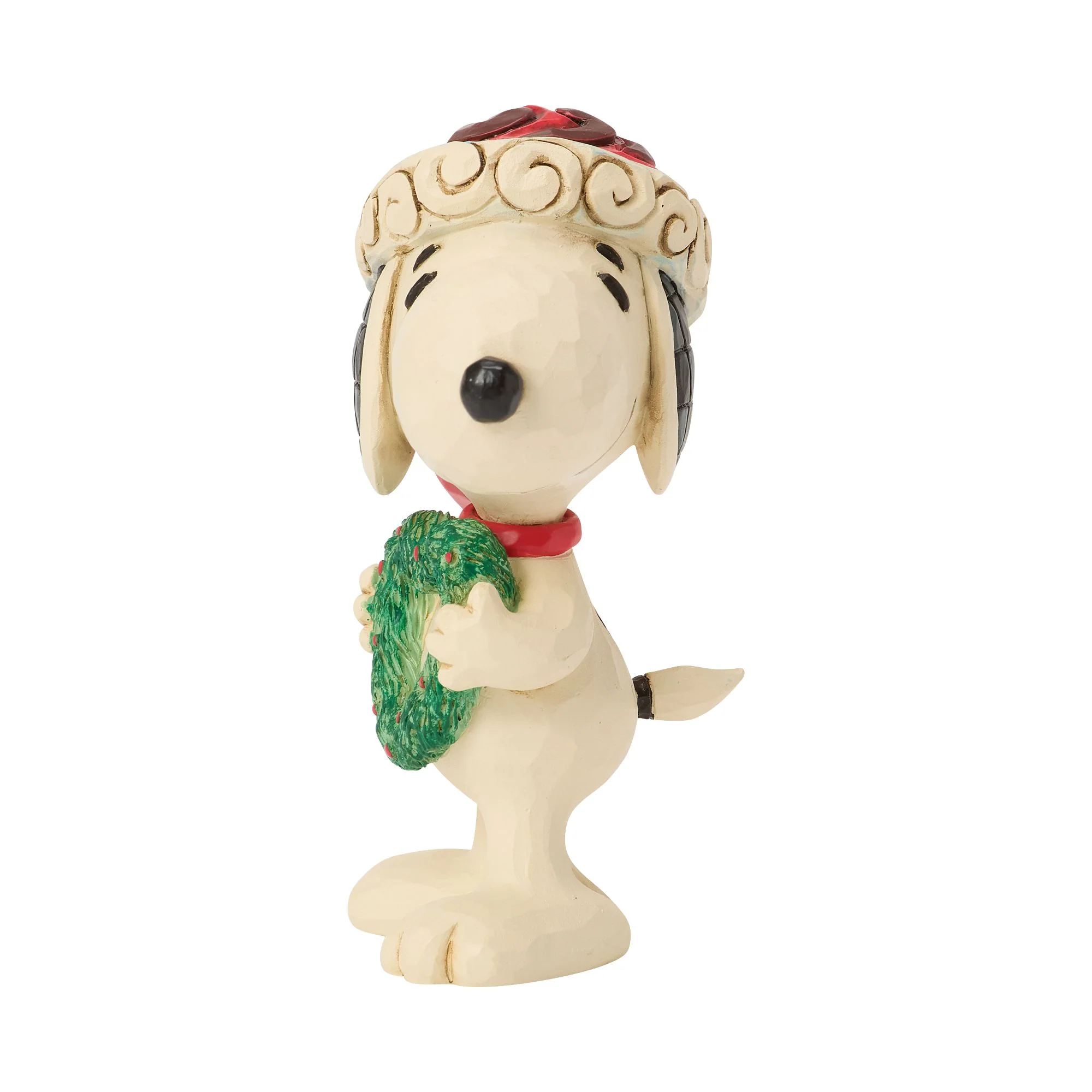 Snoopy with Heart Wreath Mini Figurine - Image 4