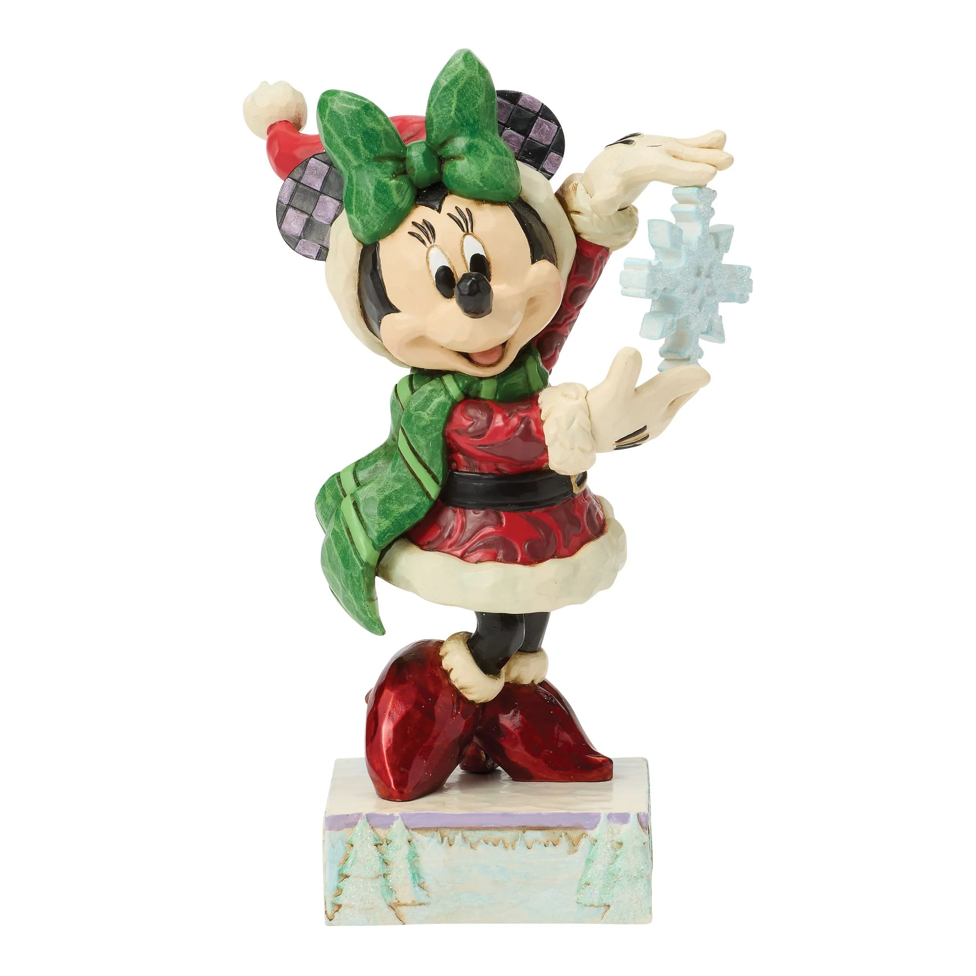 Snow Unique (Minnie with Snowflake Figurine)