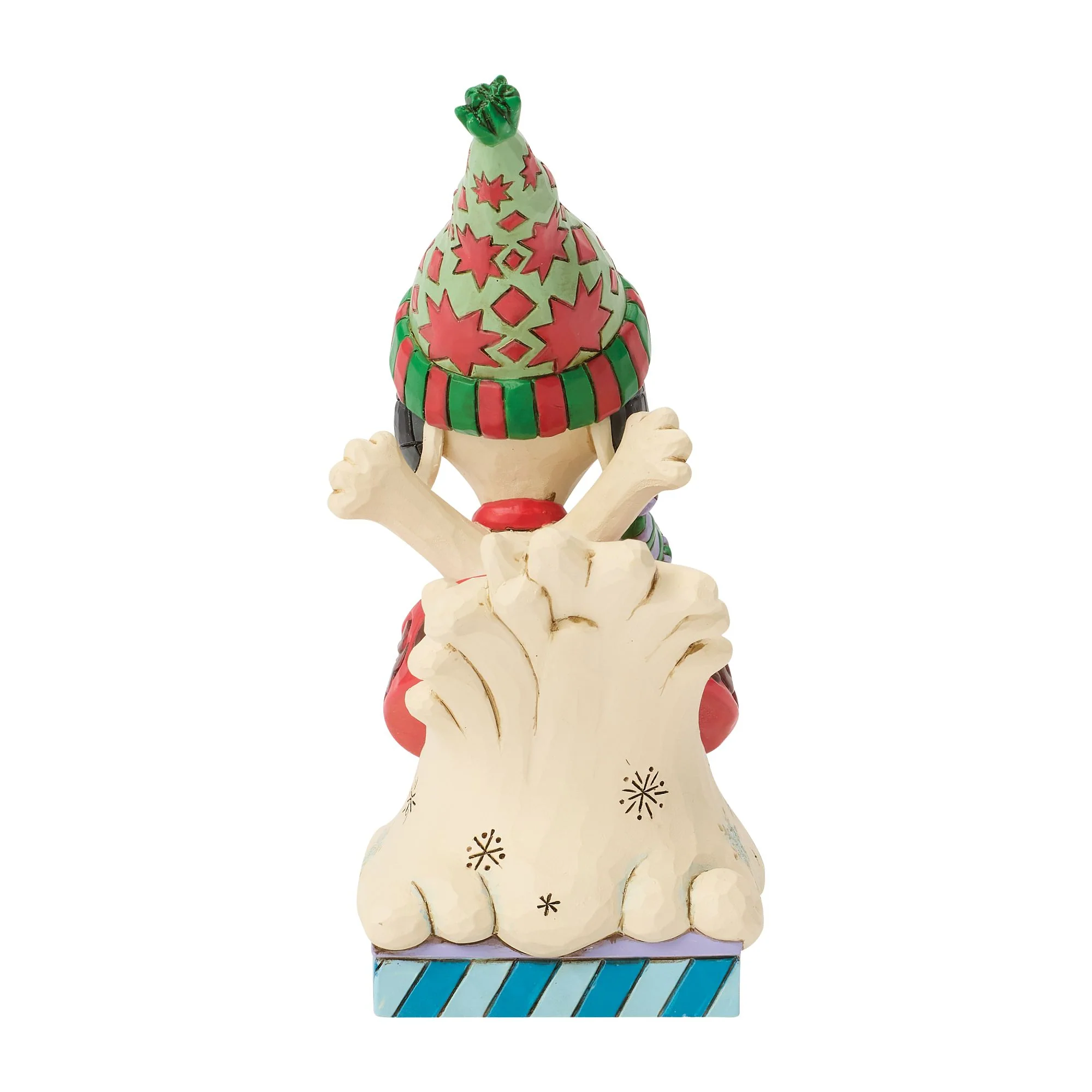 Snowy Shenanigans (Snoopy and Woodstock Dog Bowl Sled Figurine) - Image 5