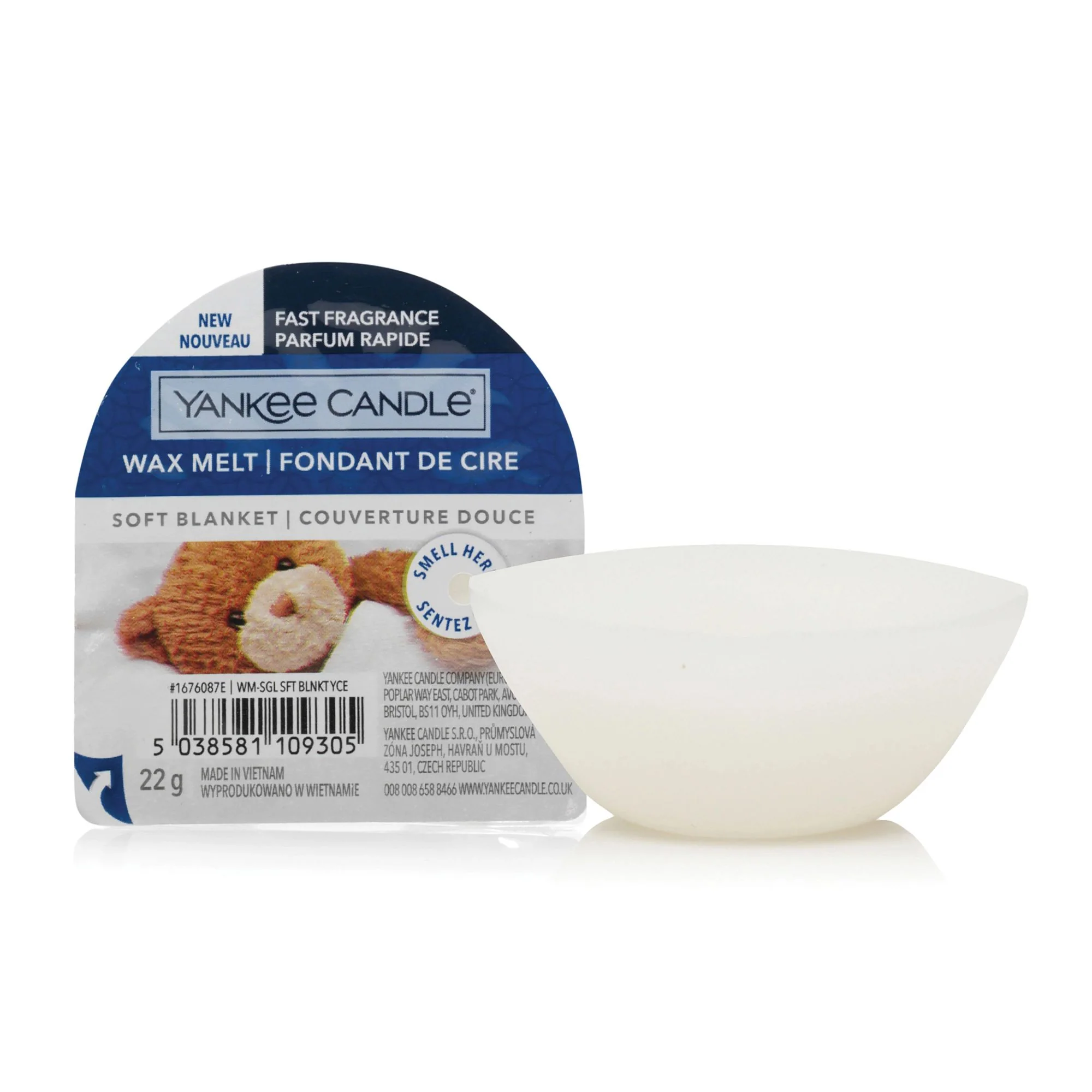 Soft Blanket Signature Single Wax Melt Yankee Candle
