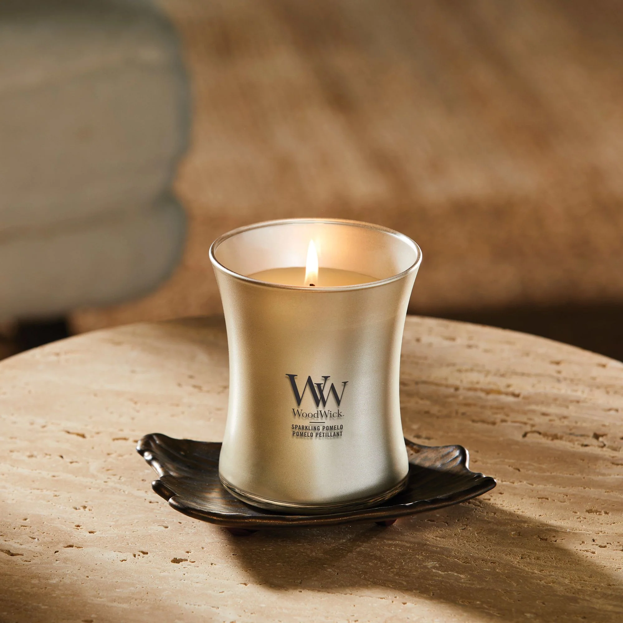 Sparkling Pomelo Medium Hourglass by WoodWick - Image 2