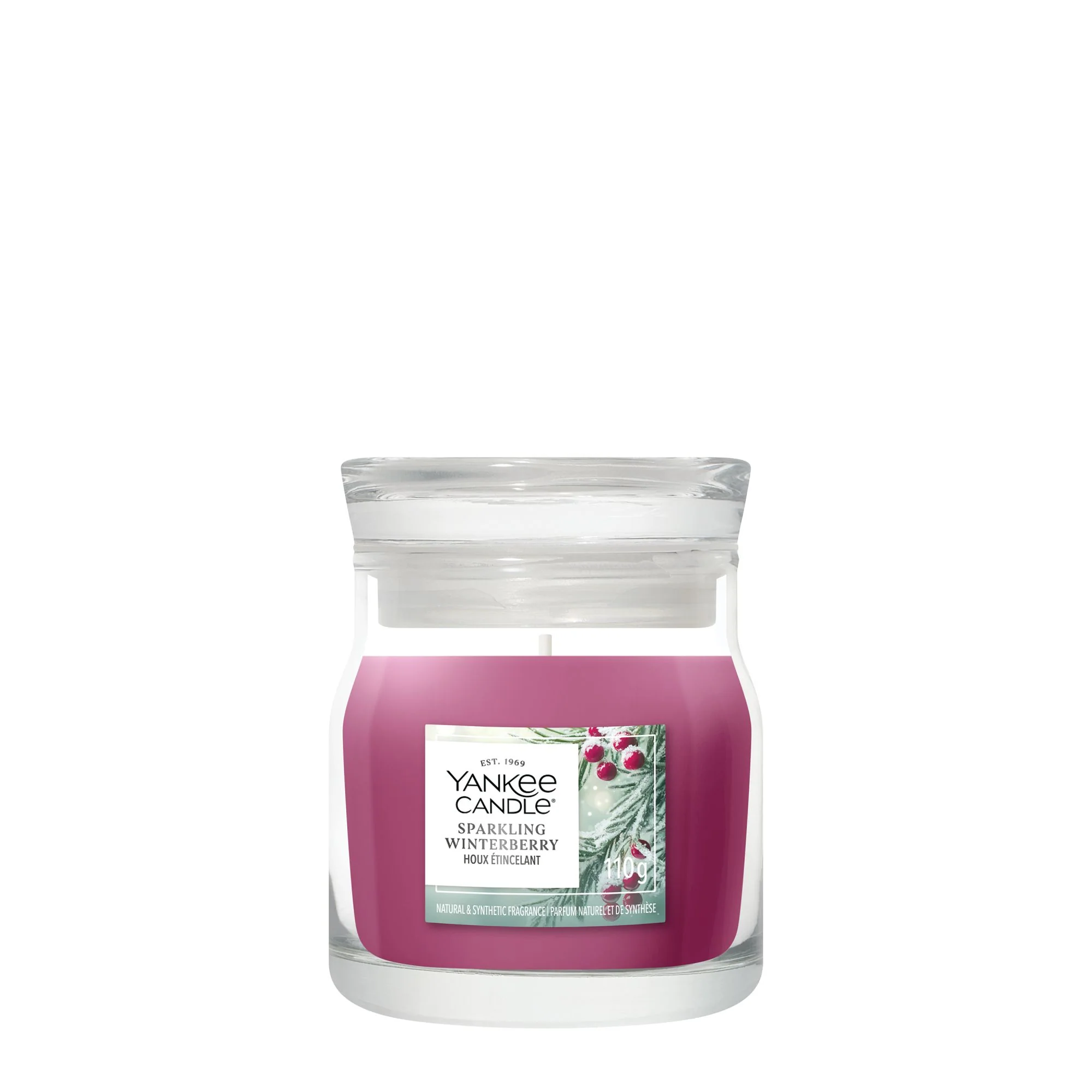 Sparkling Winterberry Signature Small Jar by Yankee Candle