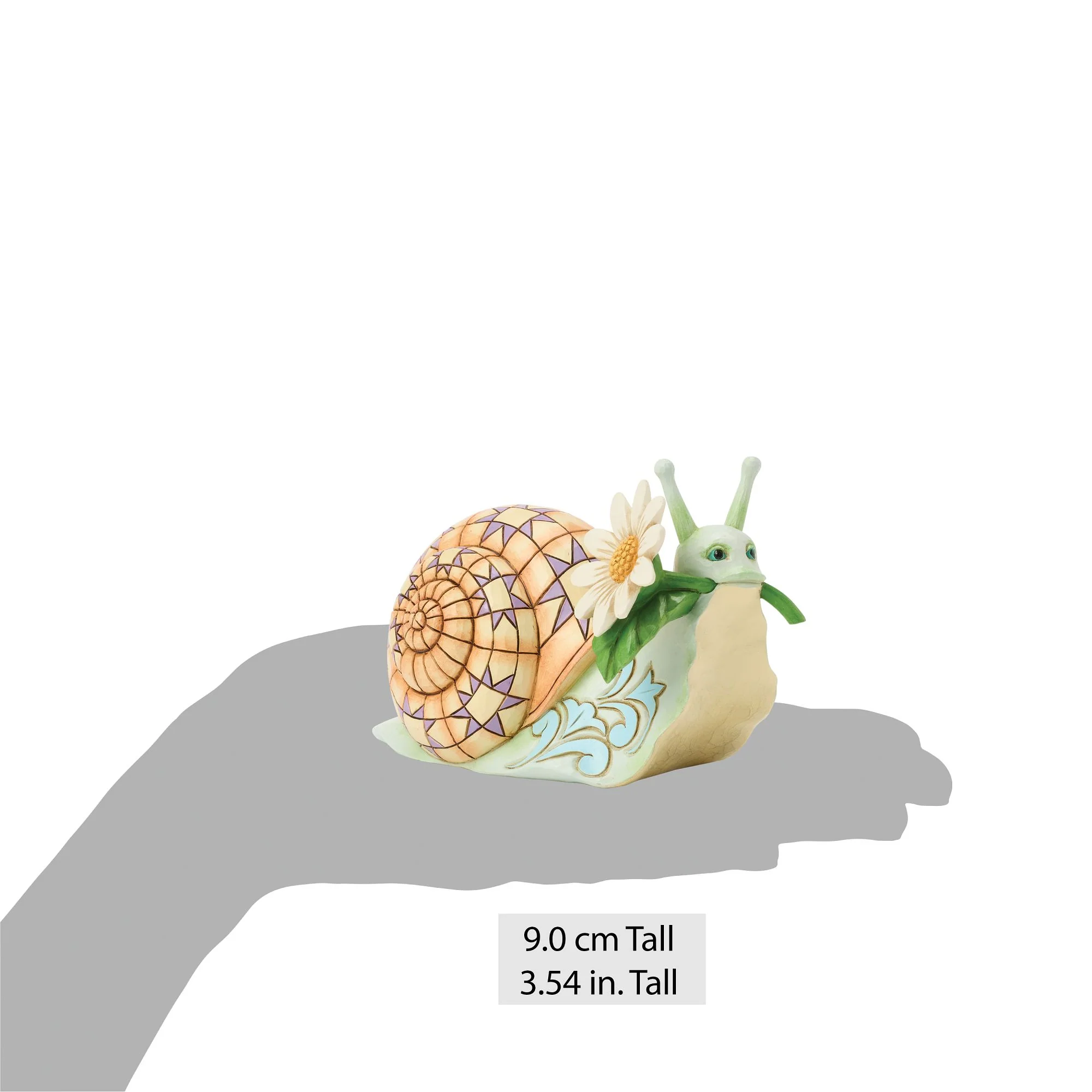 Springtime Charmer (Snail with Daisy Figurine) - Image 8