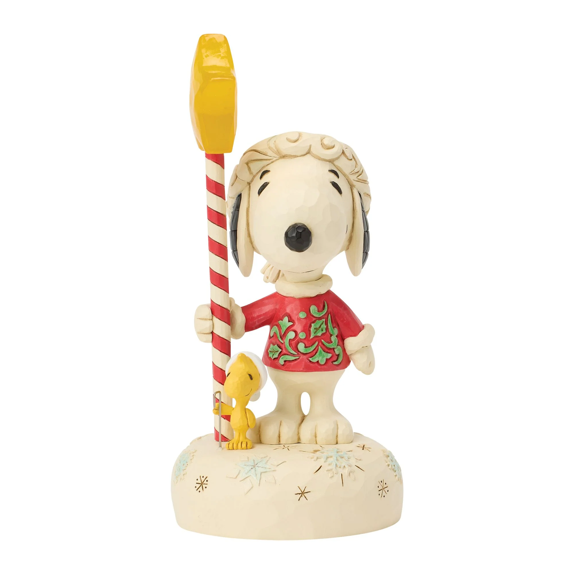 Star Light; Star Bright (Snoopy with Light Up Star Staff Figurine) - Image 2