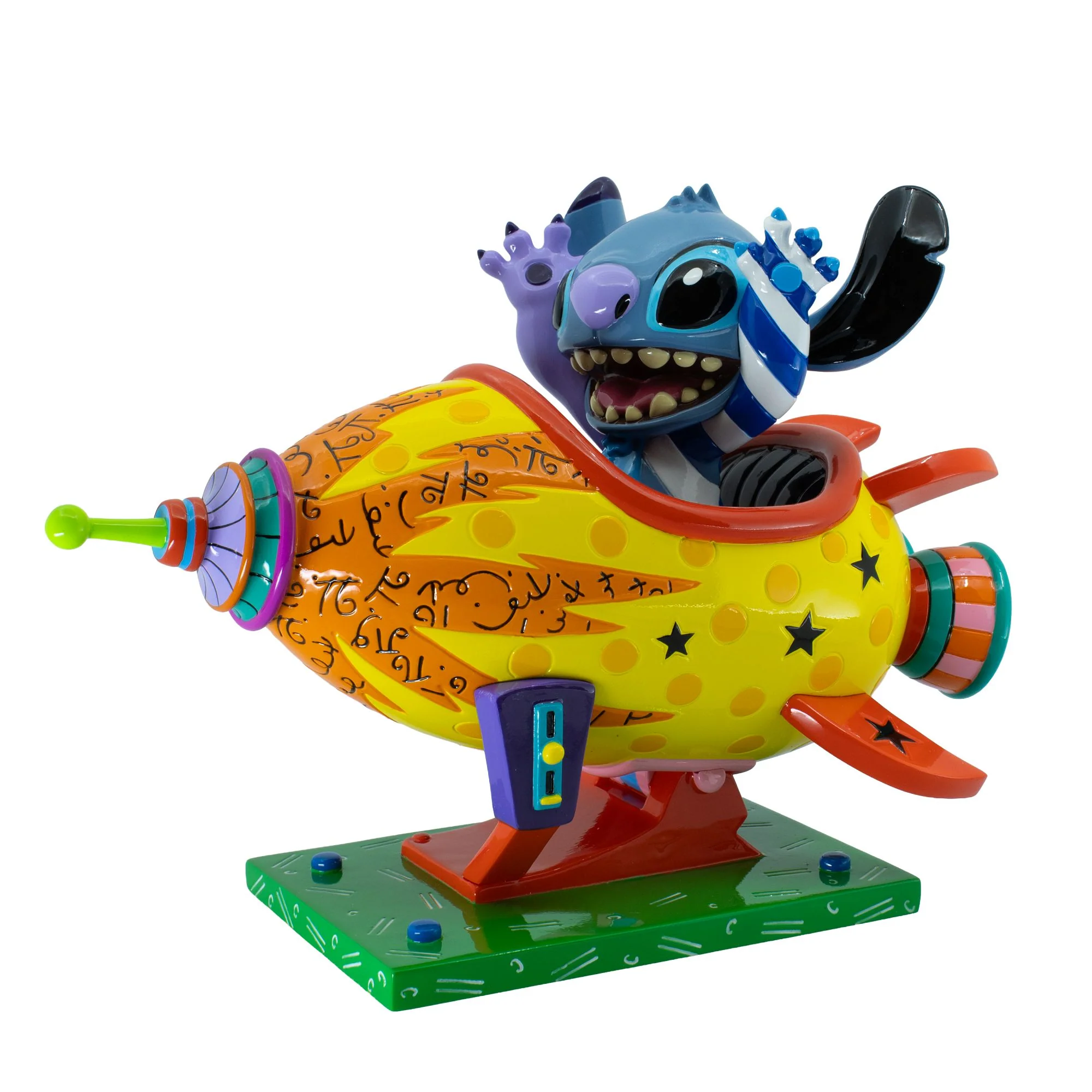 Stitch Rocket Ship Figurine - Image 2