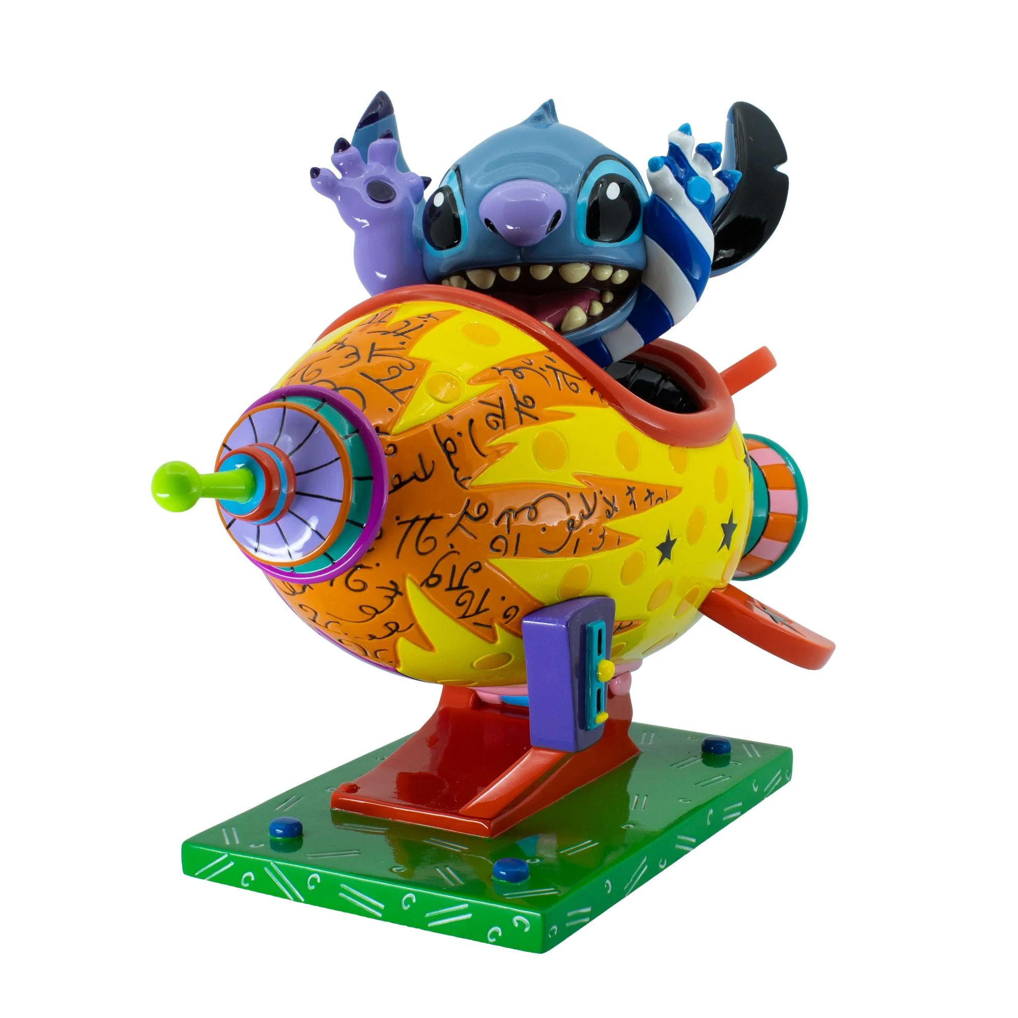 Stitch Rocket Ship Figurine - Image 3