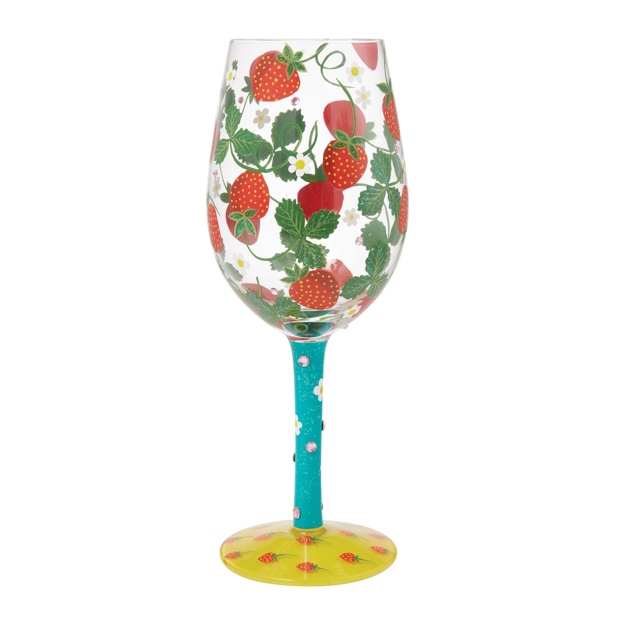 Strawberry Wine Glass by Lolita - Image 4