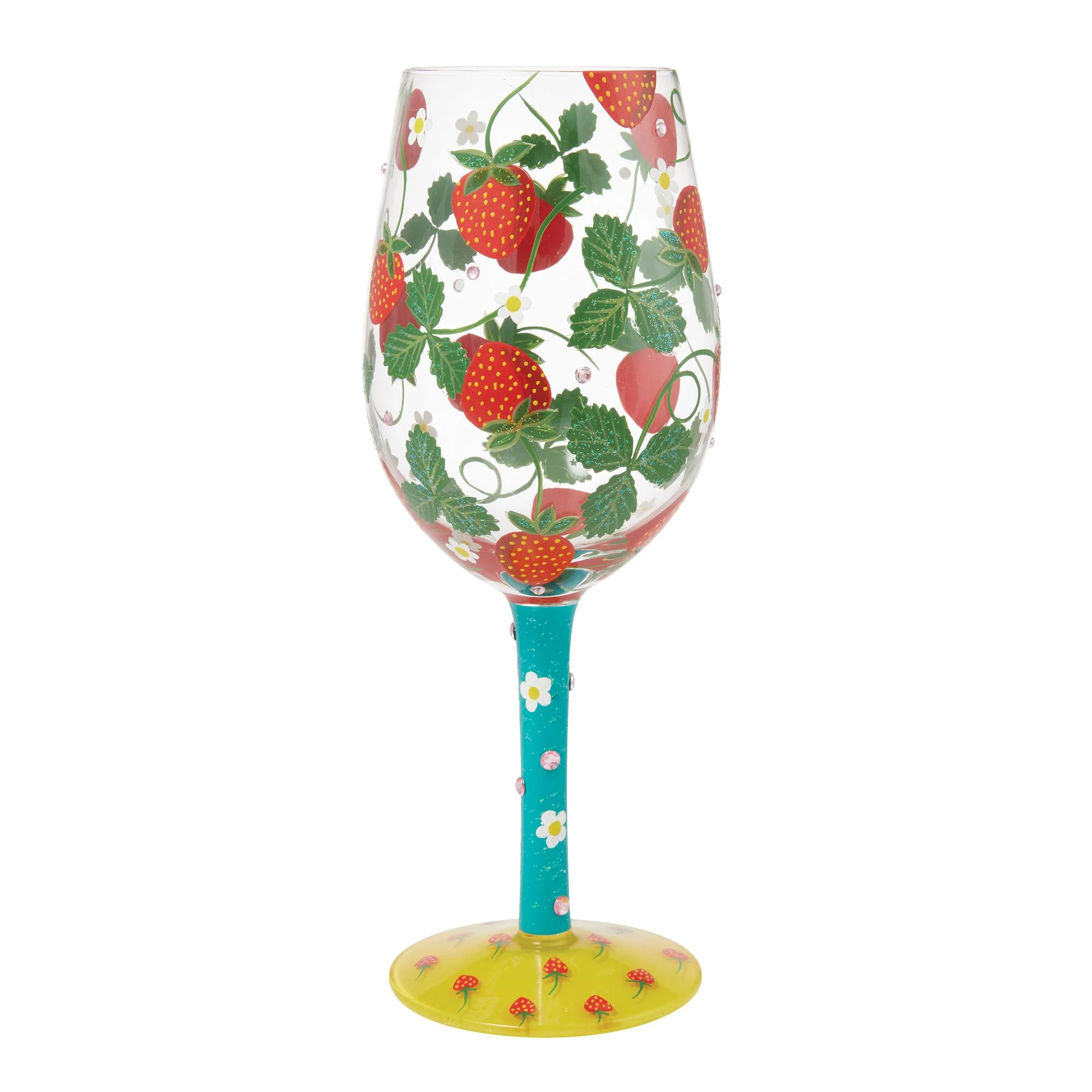 Strawberry Wine Glass by Lolita - Image 5