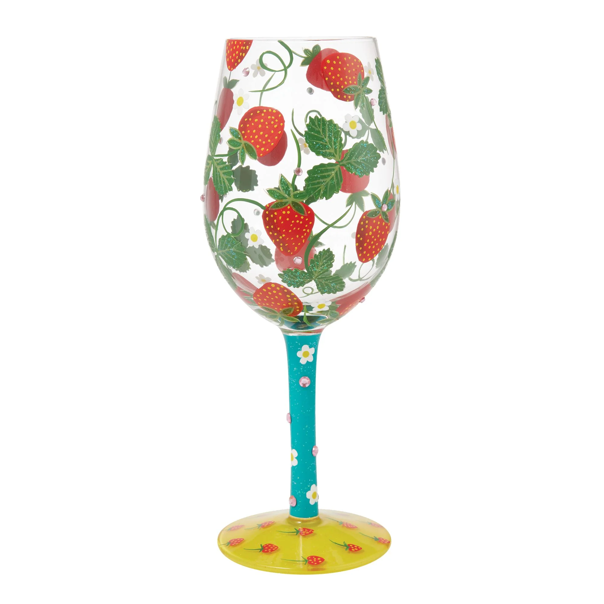 Strawberry Wine Glass by Lolita - Image 6