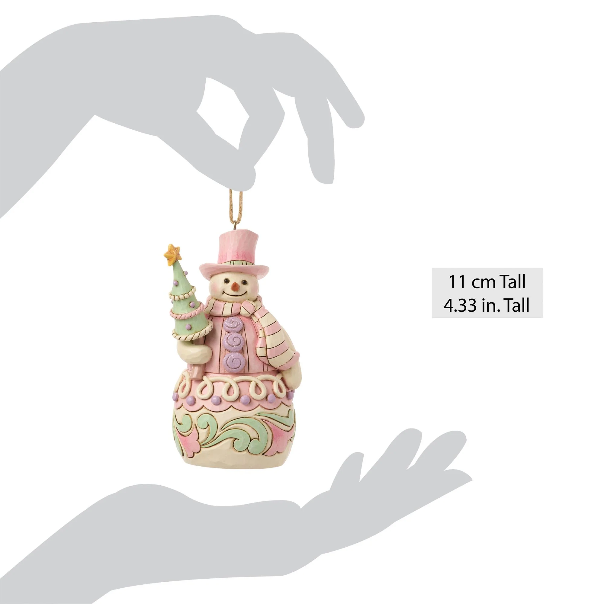 Sweets Snowman with Tree Hanging Ornament - Image 5