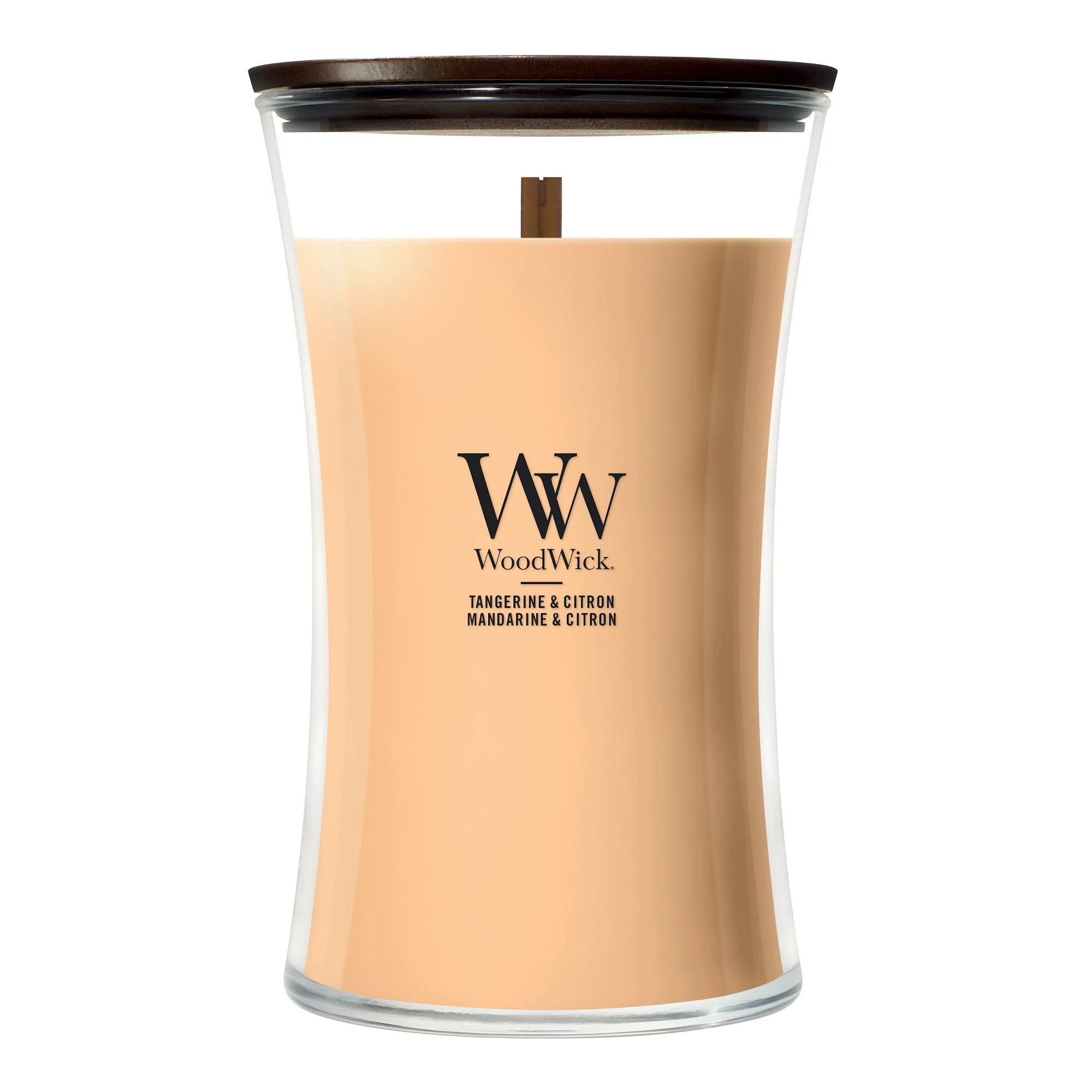 Tangerine & Citron Large Hourglass by WoodWick