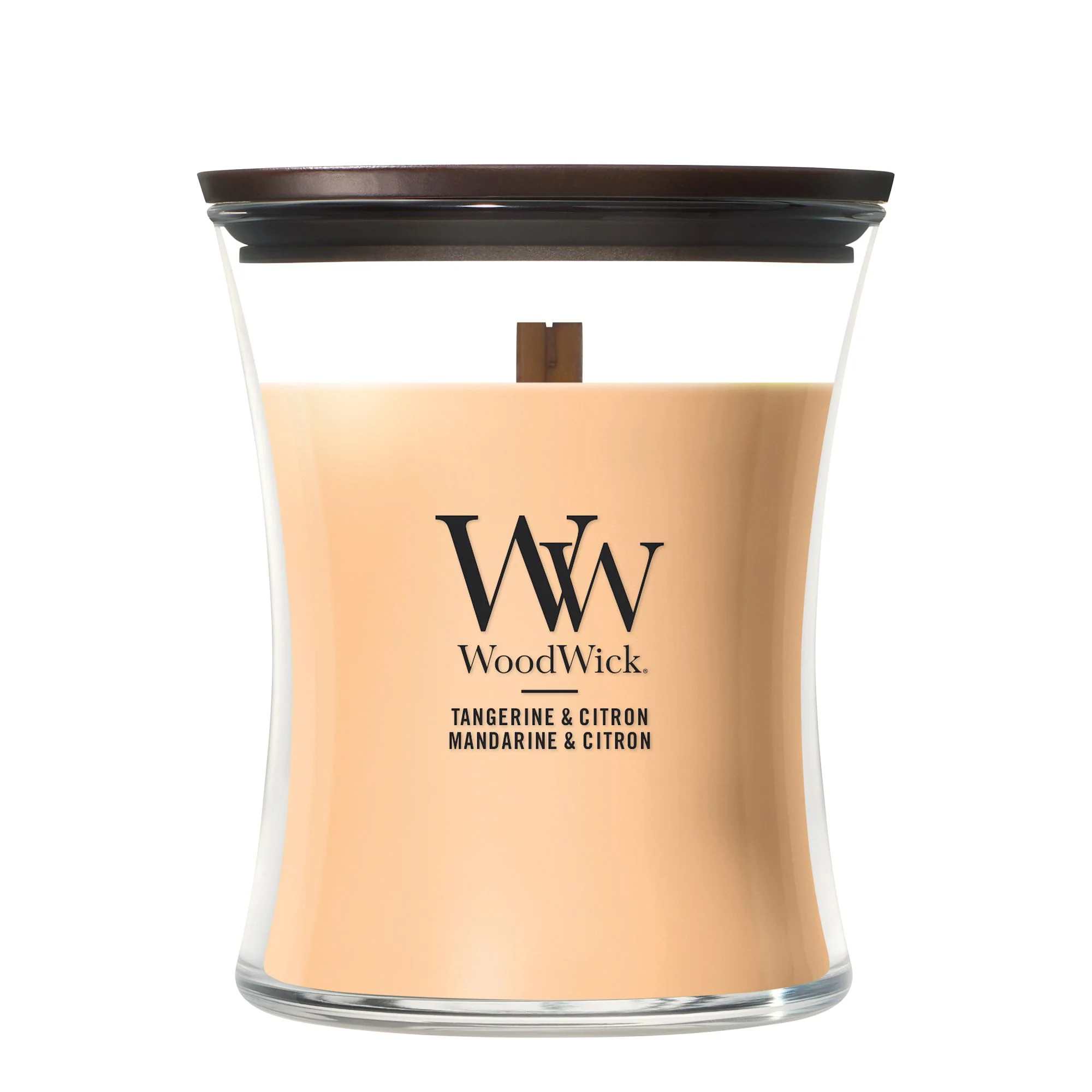 Tangerine & Citron Medium Hourglass by WoodWick
