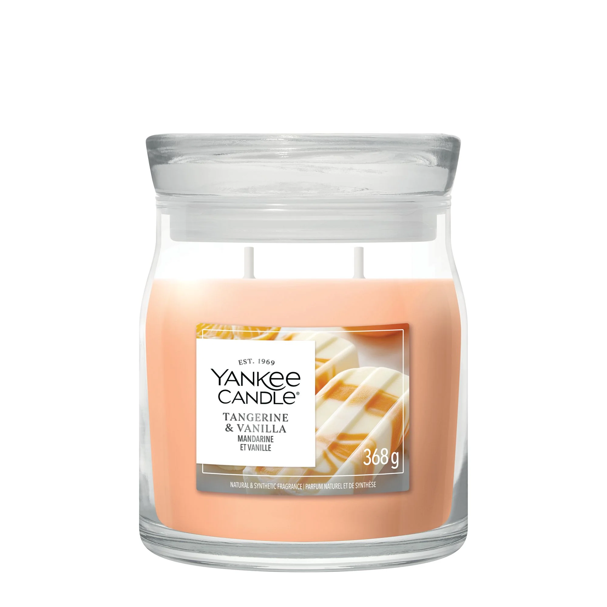 Tangerine & Vanilla Signature Medium Jar by Yankee Candle