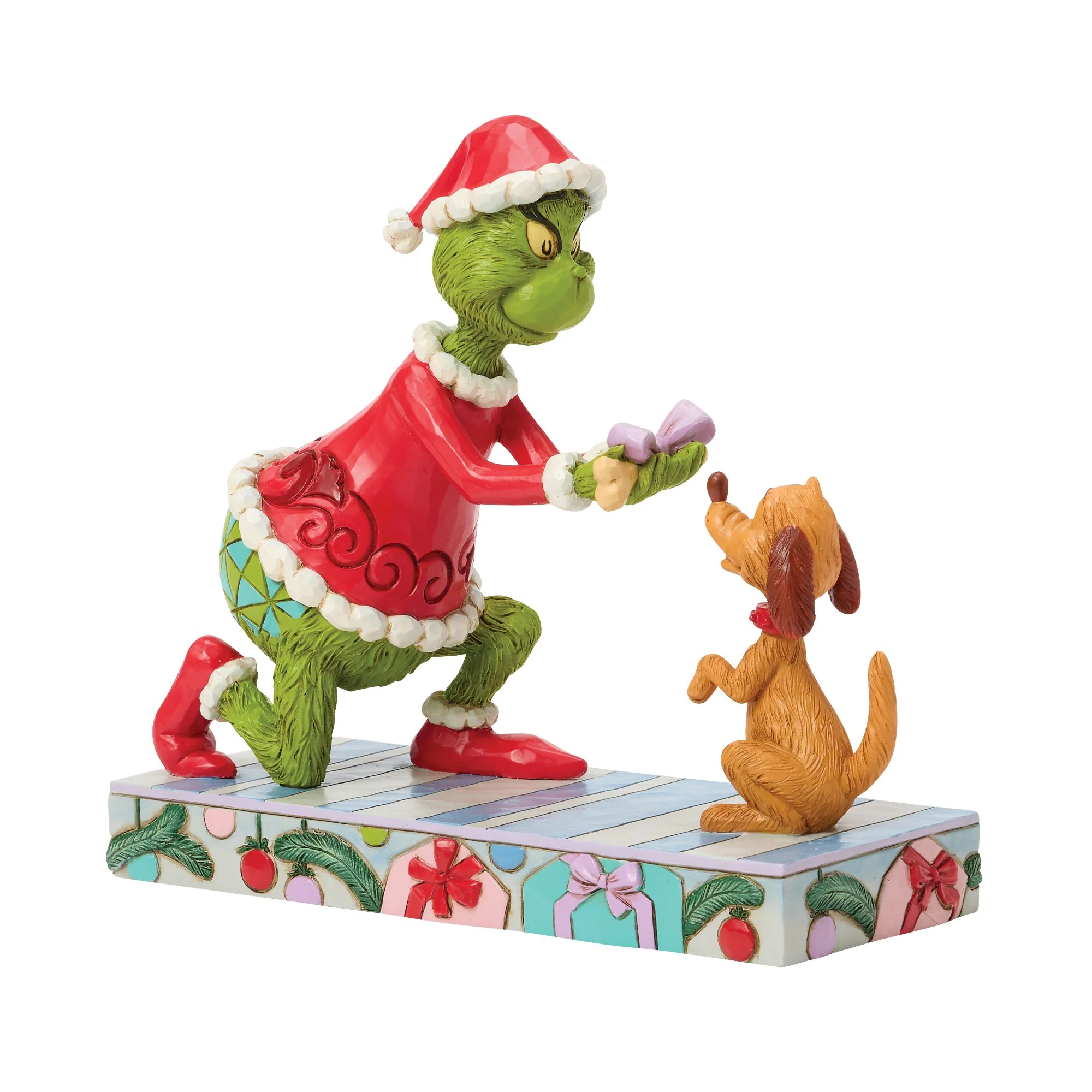 The Grinch Giving Max a Bone Figurine - Image 2