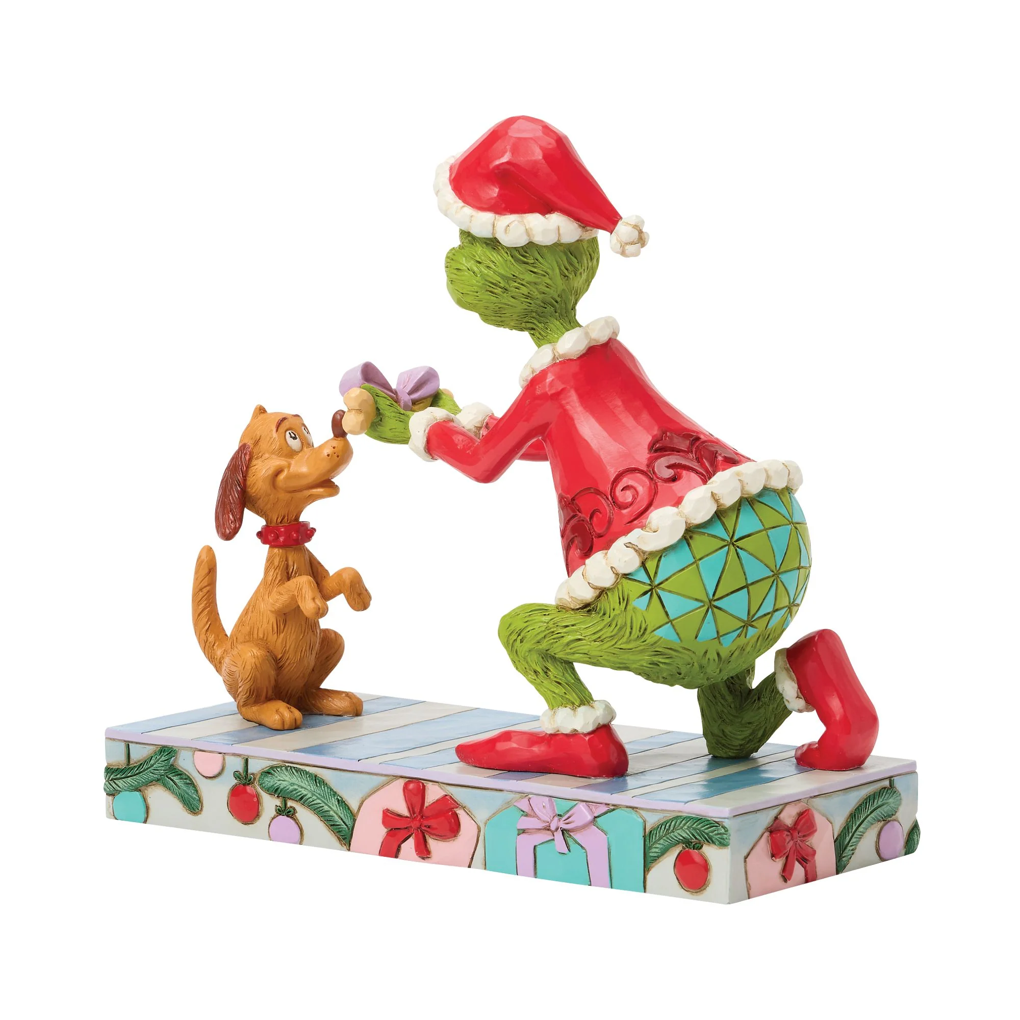 The Grinch Giving Max a Bone Figurine - Image 3
