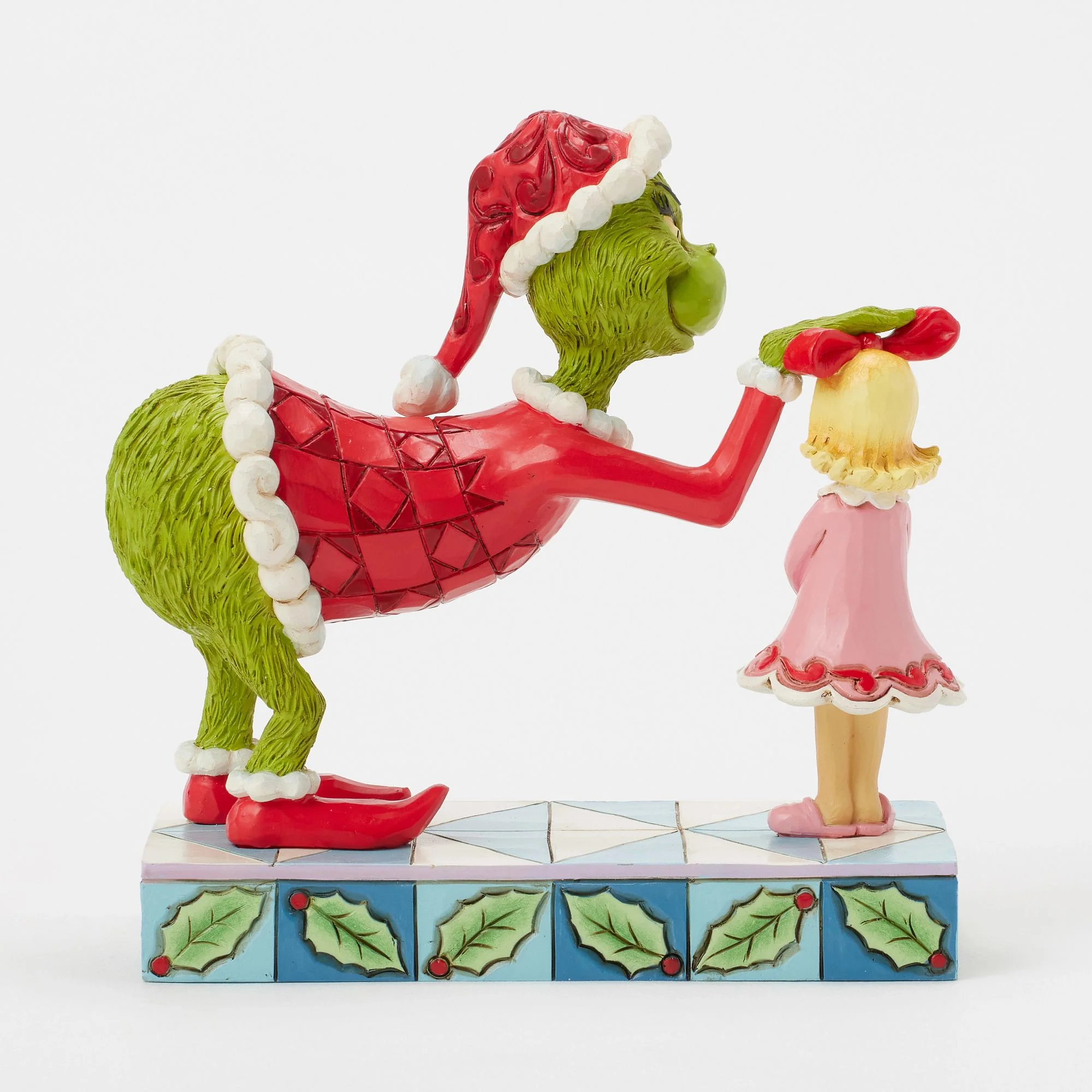 The Grinch Patting Cindy-Lou on the Head Figurine - Image 5