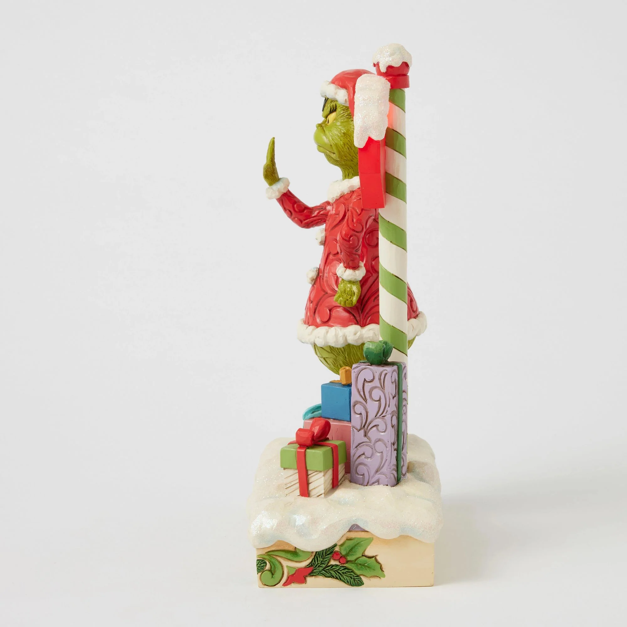 The Grinch with Flashing Stop Sign Figurine - Image 5