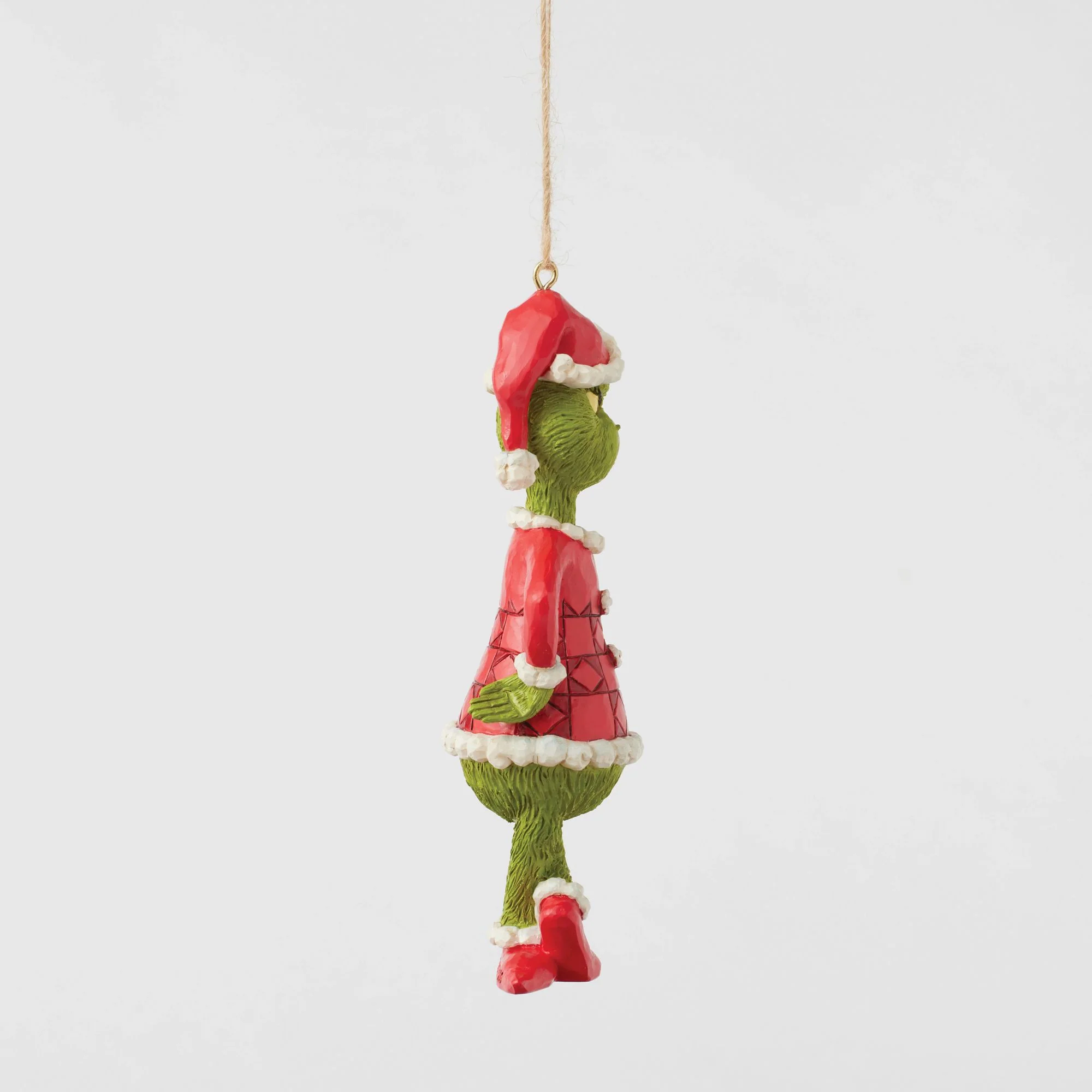 The Grinch with Hands on Hips Hanging Ornament - The Grinch by Jim Shore - Image 4