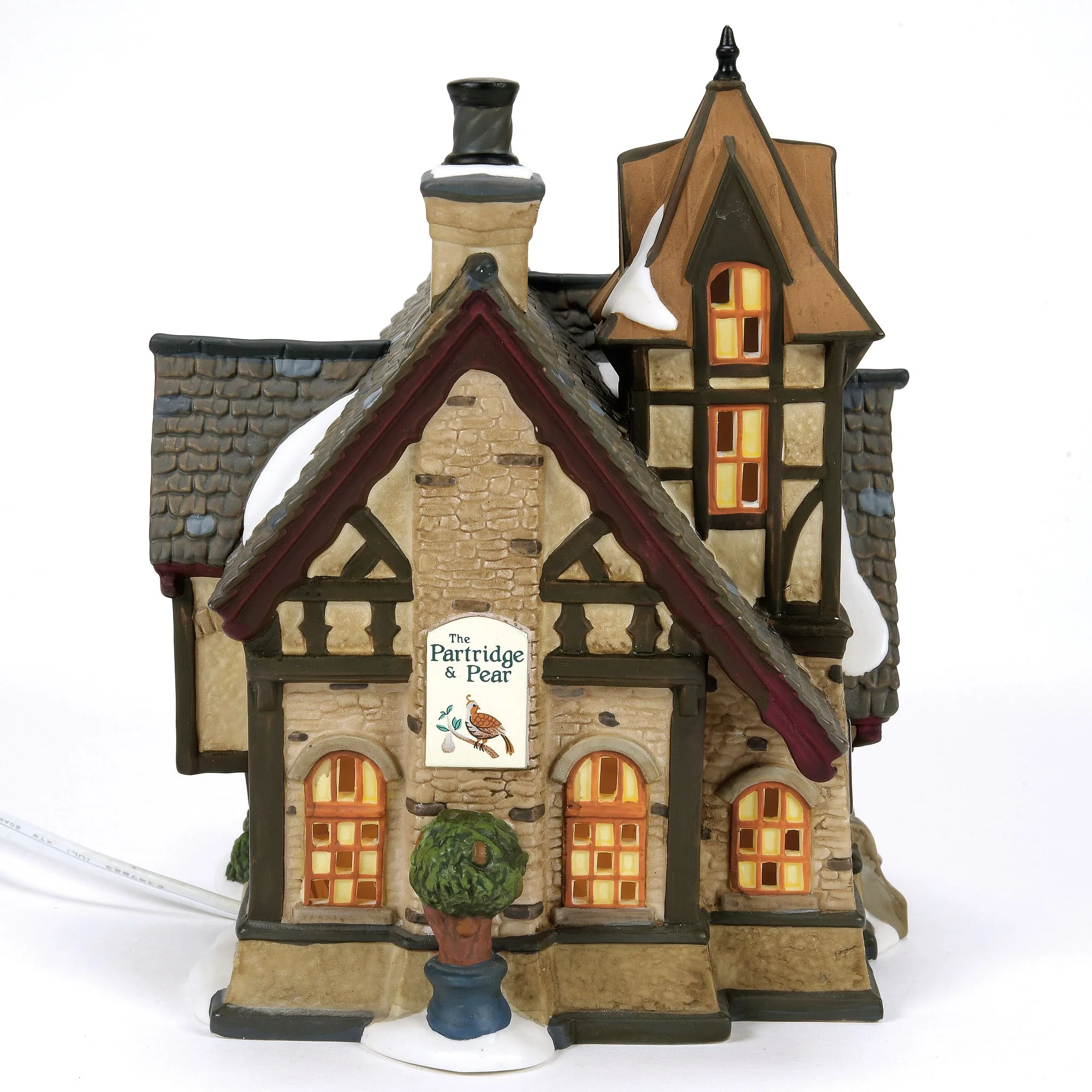 The Partridge and Pear Pub - Dickens Village - Image 4