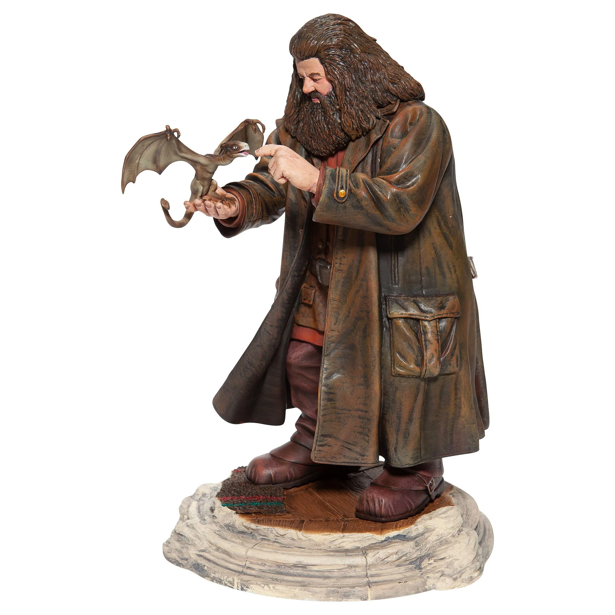 The Wizarding World of Harry Potter Hagrid and Norberta Figurine - Image 3