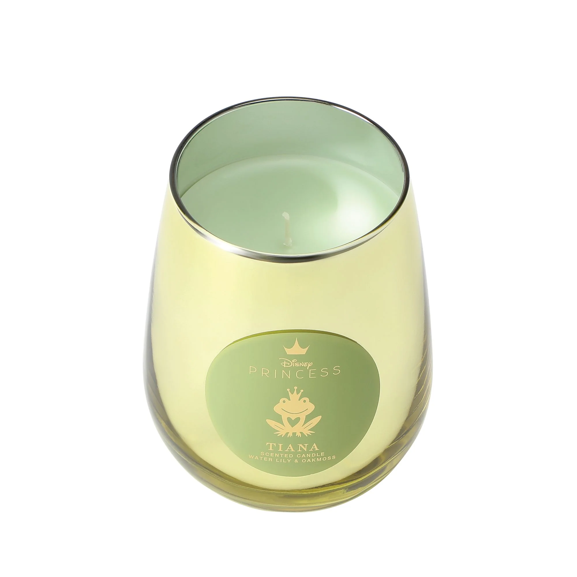 Tiana Waterlily & Oakmoss Foiled Glass Candle - Image 3