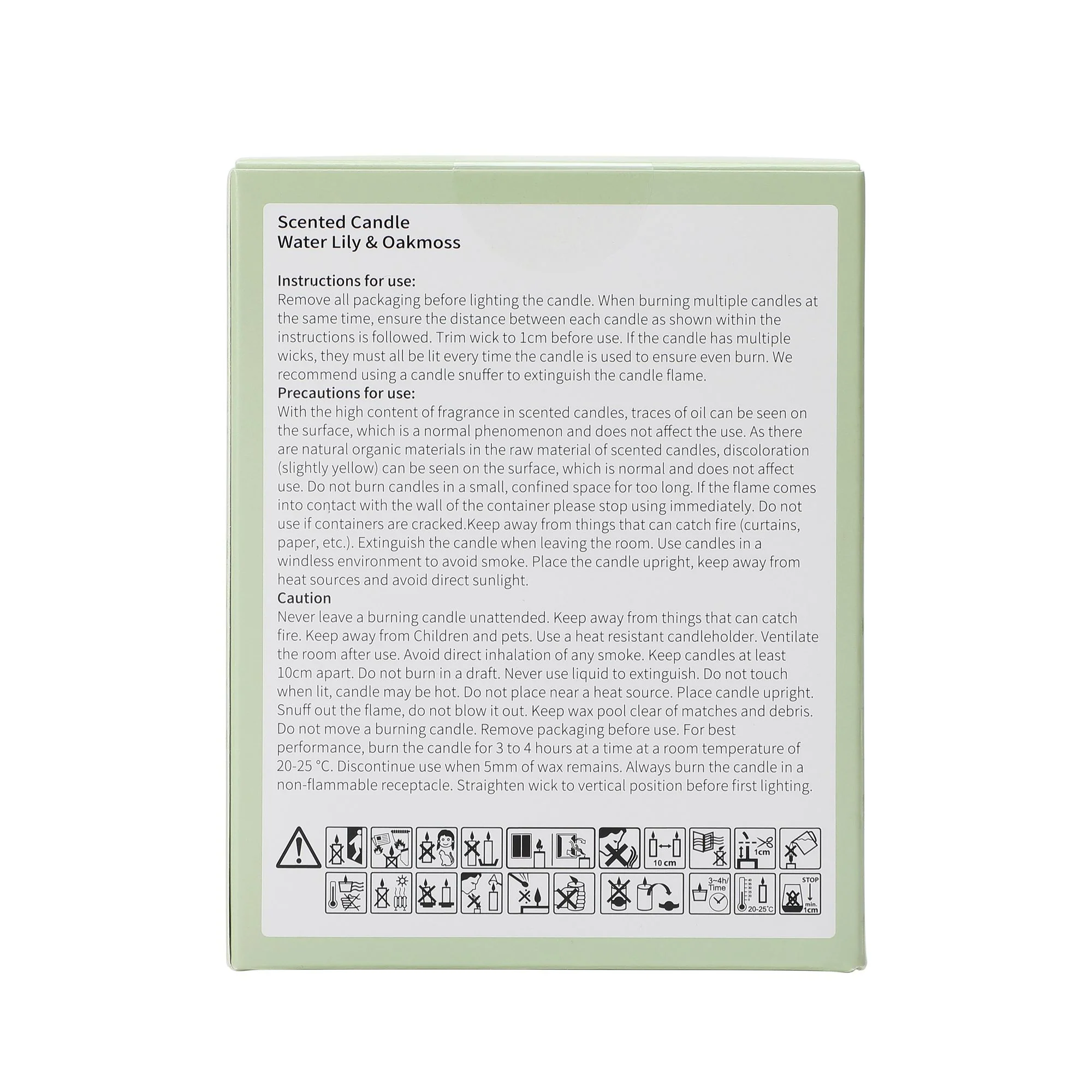 Tiana Waterlily & Oakmoss Foiled Glass Candle - Image 6