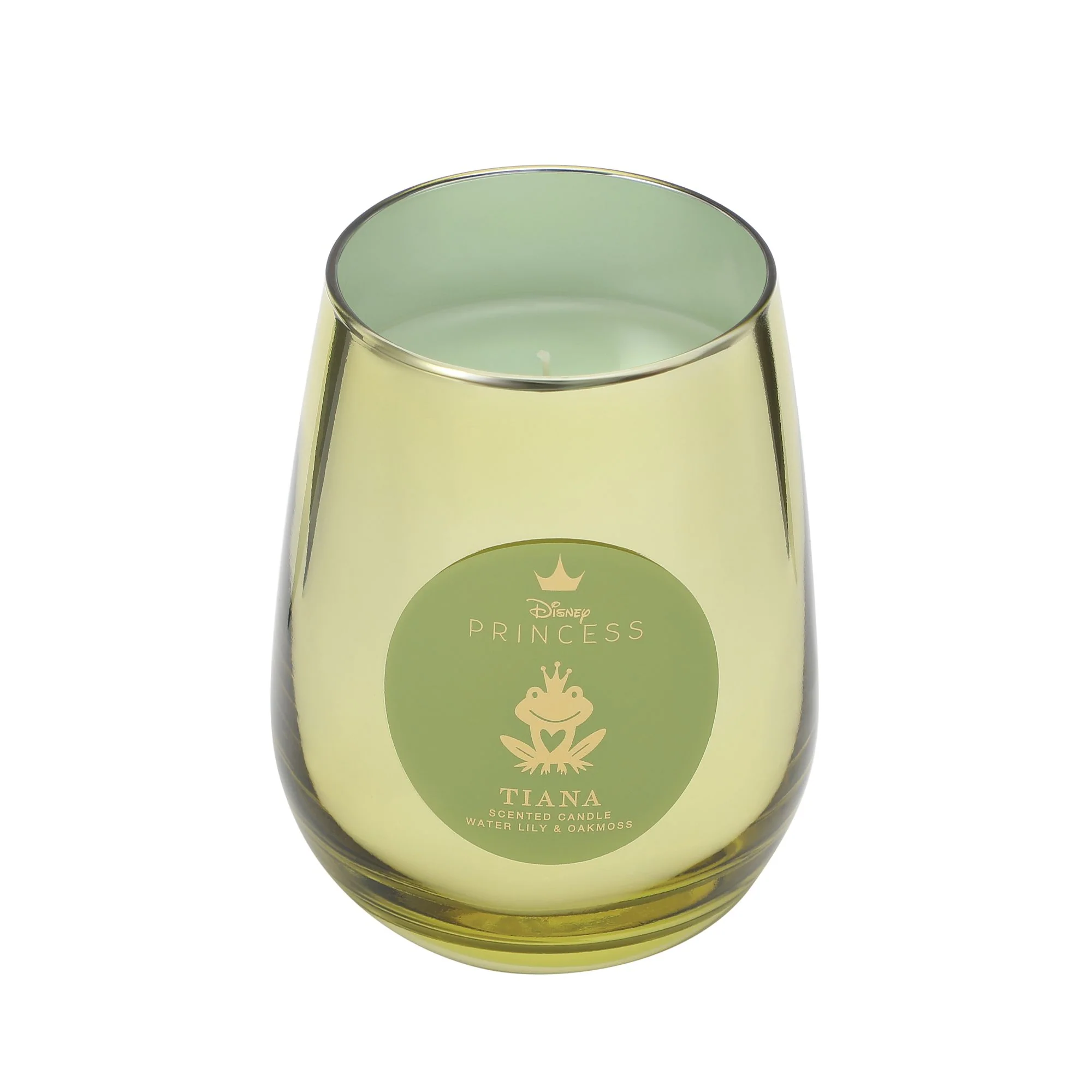 Tiana Waterlily & Oakmoss Foiled Glass Candle